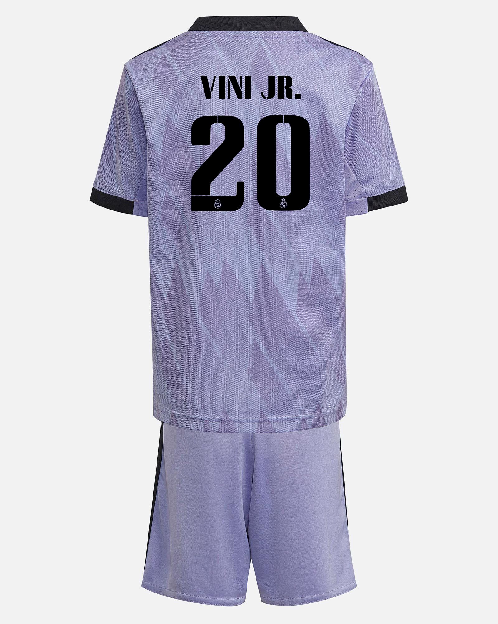 Miniconjunto 2ª Real Madrid 2022/2023 Vini JR. - Fútbol Factory