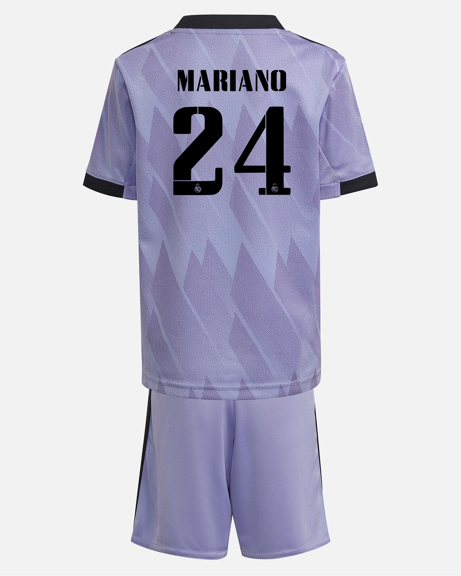 Miniconjunto 2ª Real Madrid 2022/2023 Mariano - Fútbol Factory