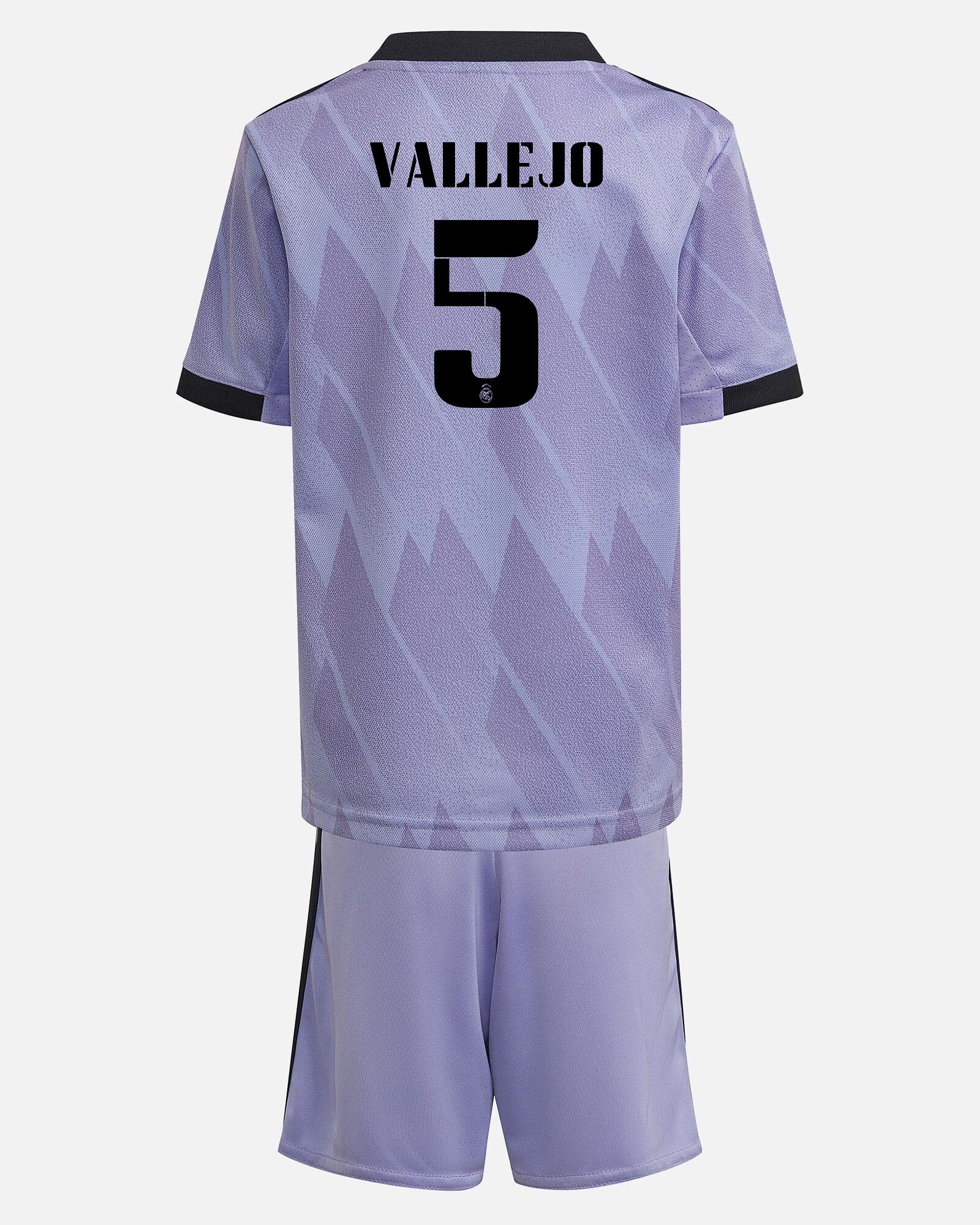 Conjunto 2ª Real Madrid 2022/2023 Vallejo - Fútbol Factory