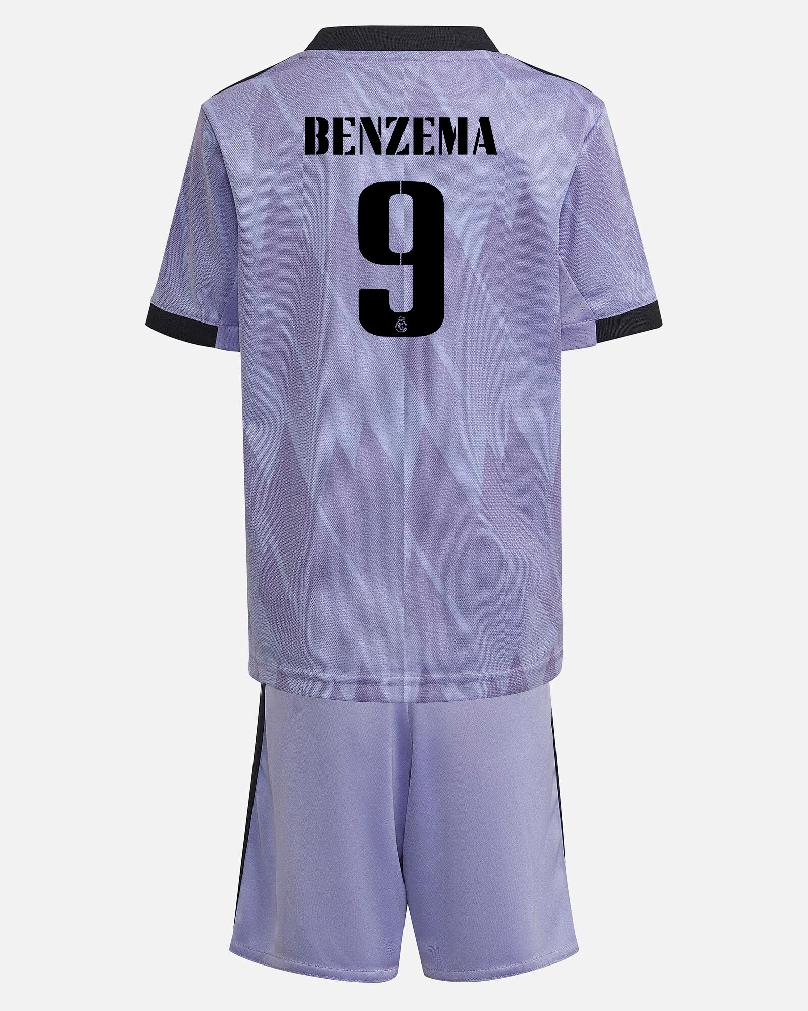 Conjunto 2ª Real Madrid 2022/2023 Benzema - Fútbol Factory