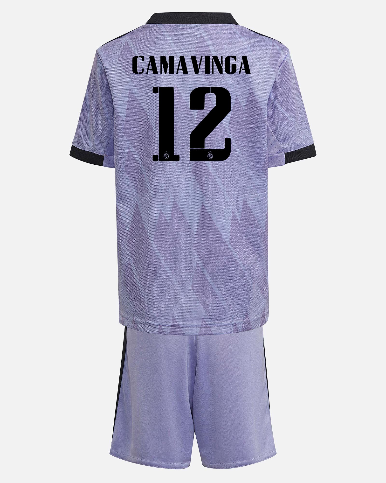 Conjunto 2ª Real Madrid 2022/2023 Camavinga - Fútbol Factory