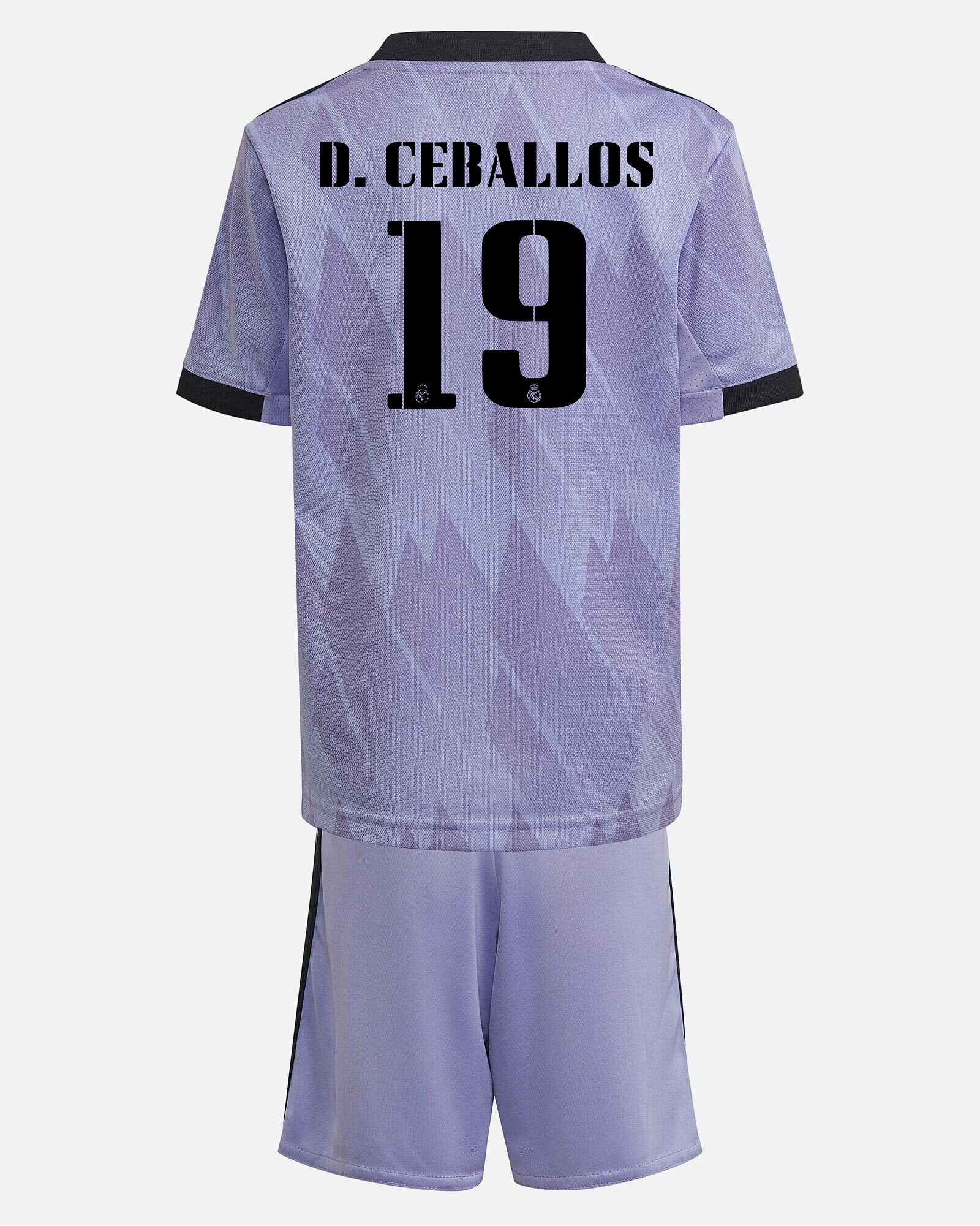 Conjunto 2ª Real Madrid 2022/2023 D. Ceballos - Fútbol Factory