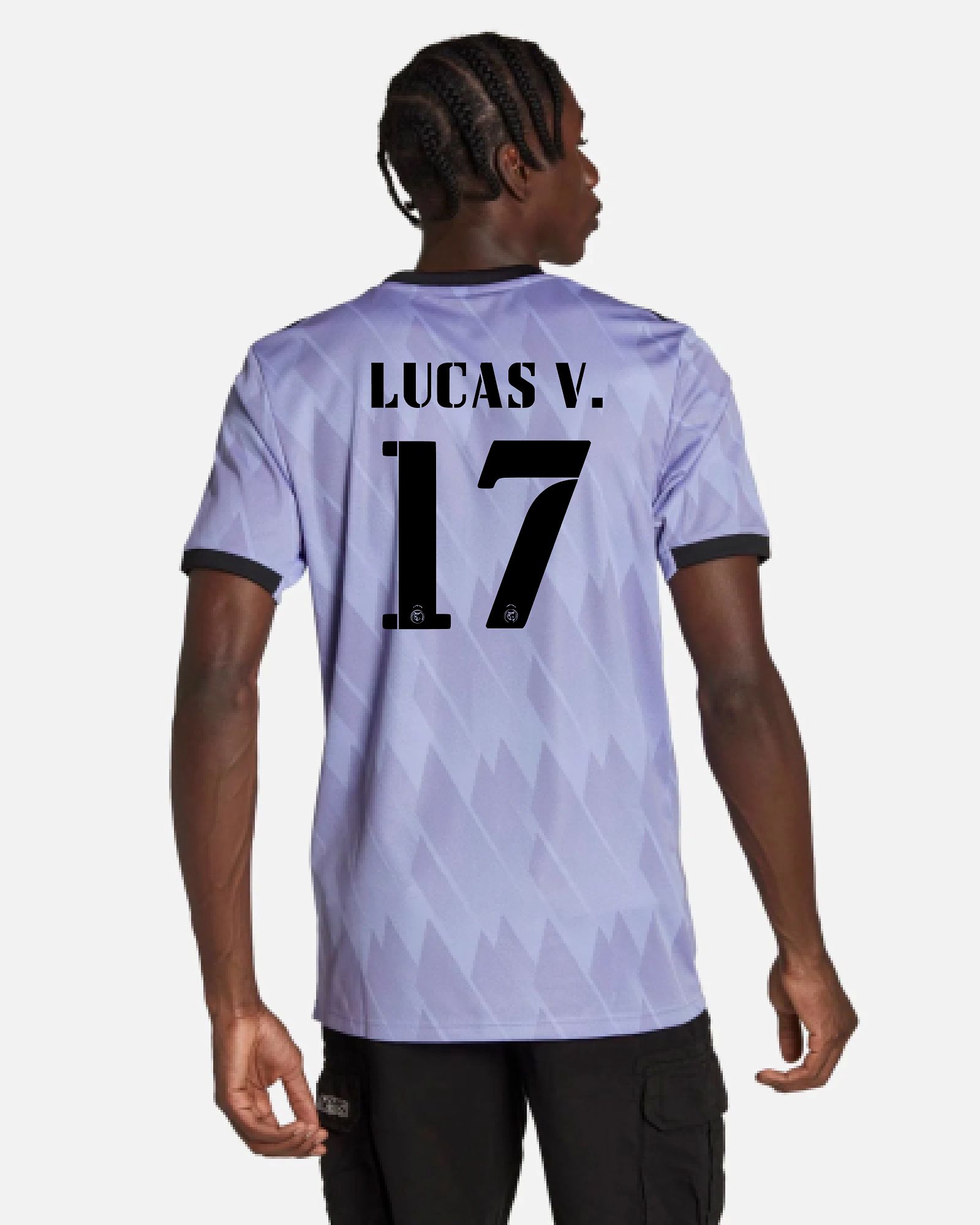 Camiseta 2ª Real Madrid 2022/2023 Lucas V. - Fútbol Factory