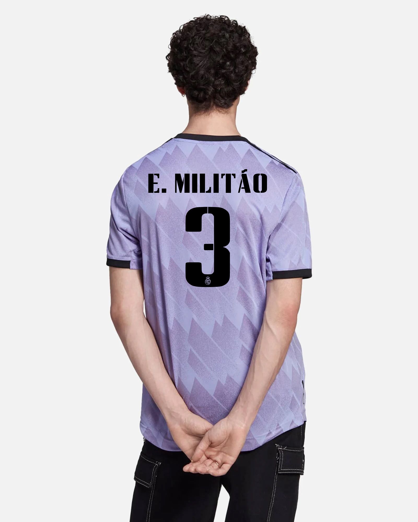 Camiseta 2ª Real Madrid 2022/2023 Authentic E. Militão - Fútbol Factory