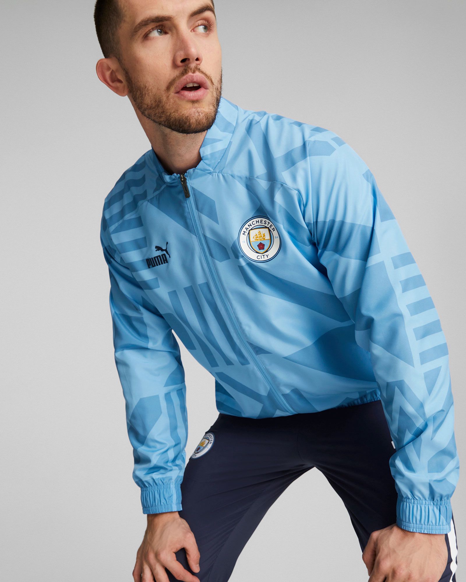 Chaqueta Manchester City 2022/2023 Prematch - Fútbol Factory