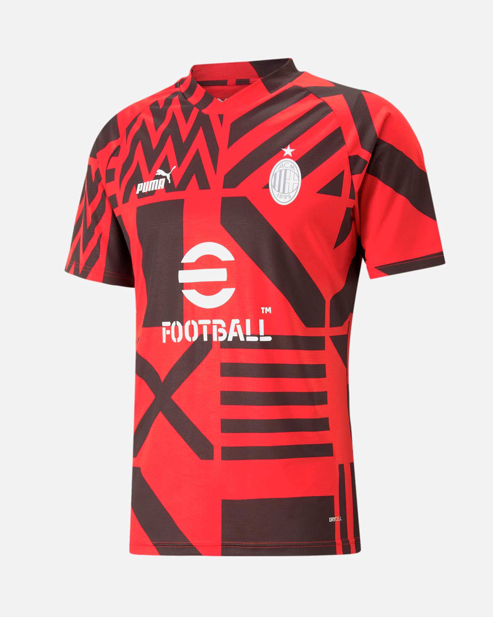 Camiseta AC Milan 2022/2023 Prematch - Fútbol Factory