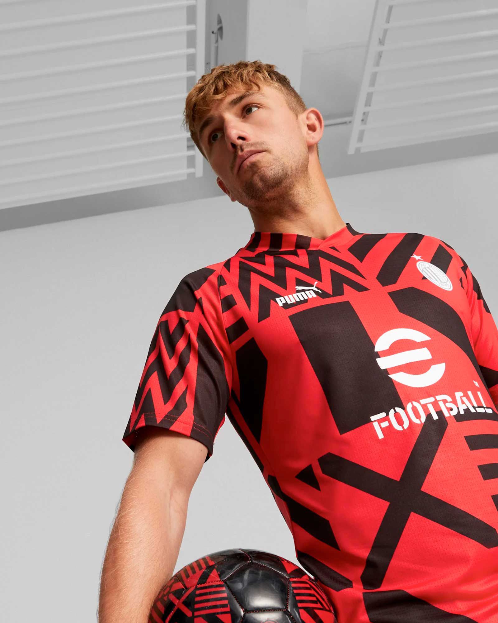 Camiseta AC Milan 2022/2023 Prematch - Fútbol Factory