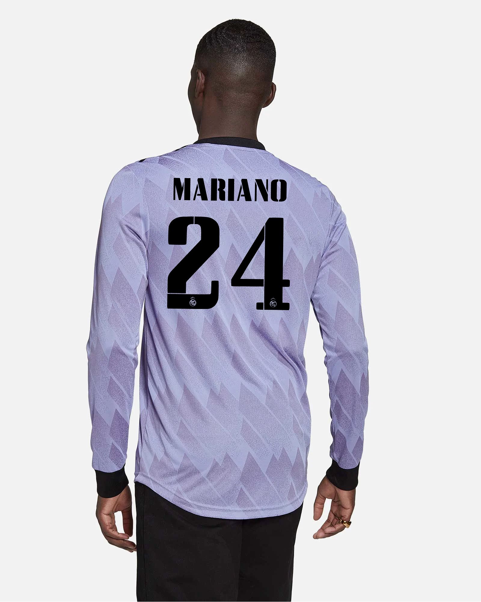 Camiseta 2ª Real Madrid 2022/2023 Authentic LS Mariano - Fútbol Factory