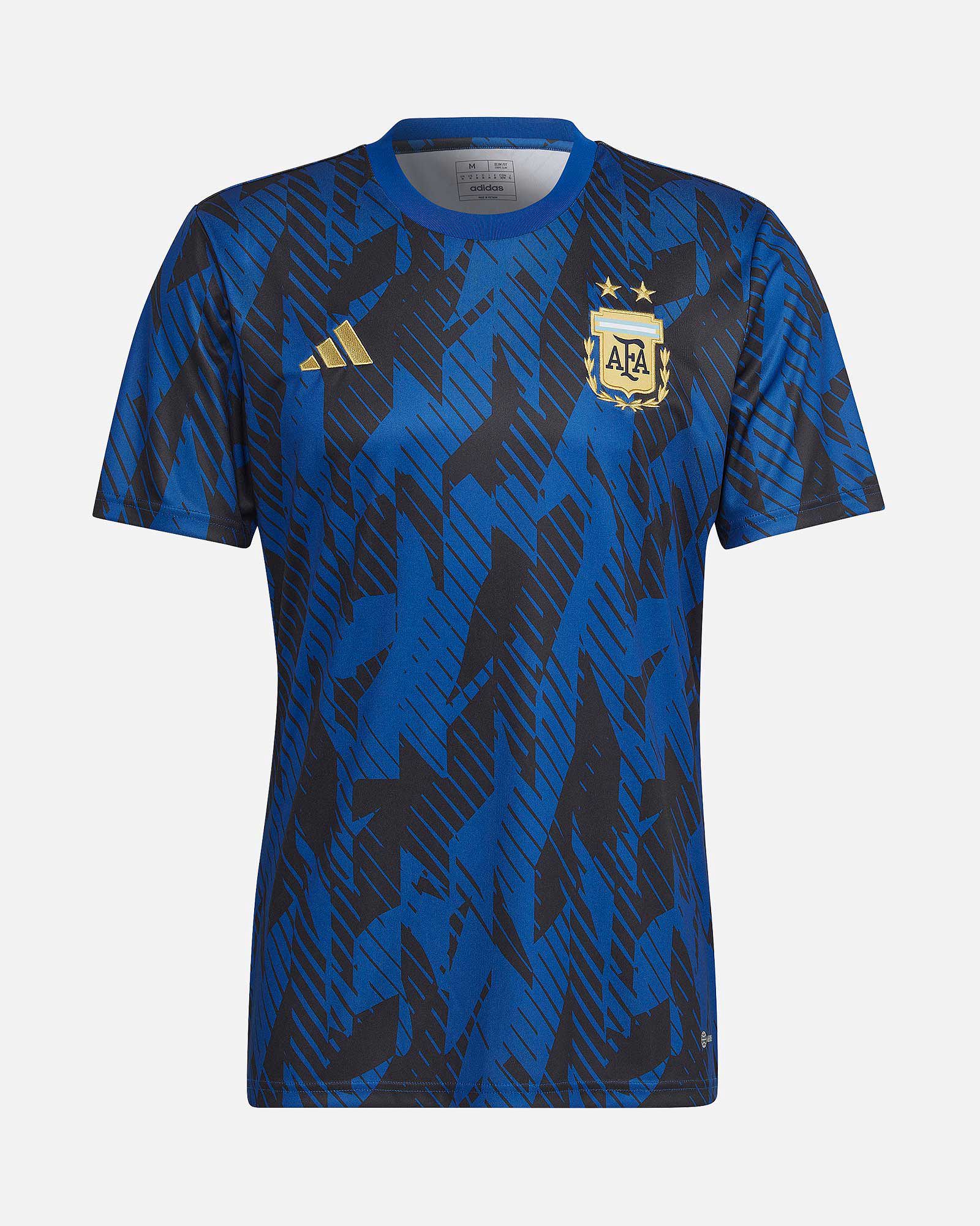 Camiseta Argentina Mundial Qatar 2022 Prematch - Fútbol Factory