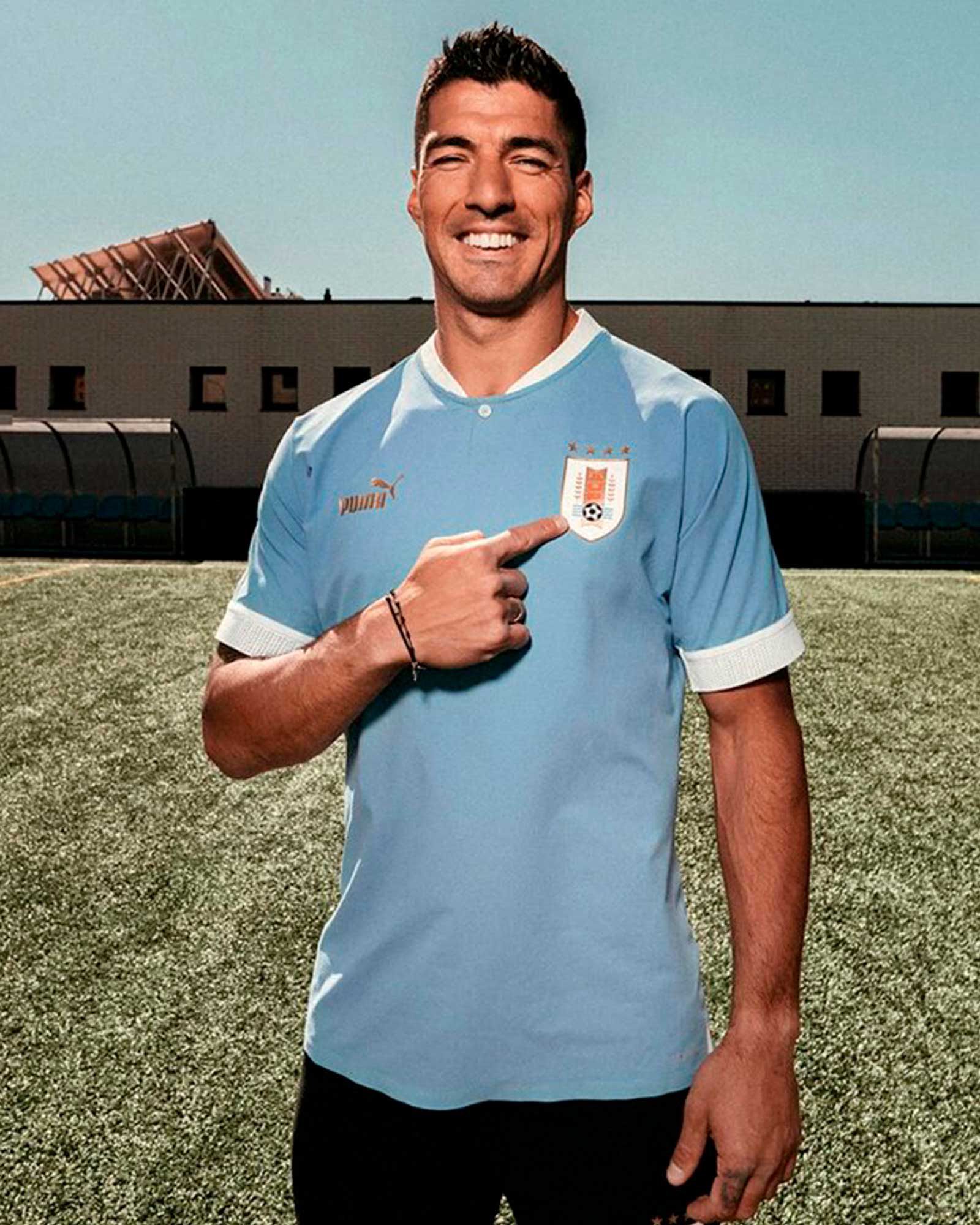 Camiseta 1ª Uruguay para el Mundial Qatar 2022 - Fútbol Factory