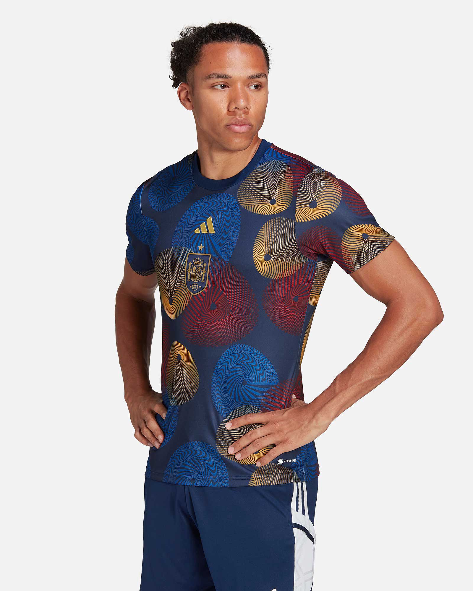 Camiseta España 2022/2023 Prematch - Fútbol Factory