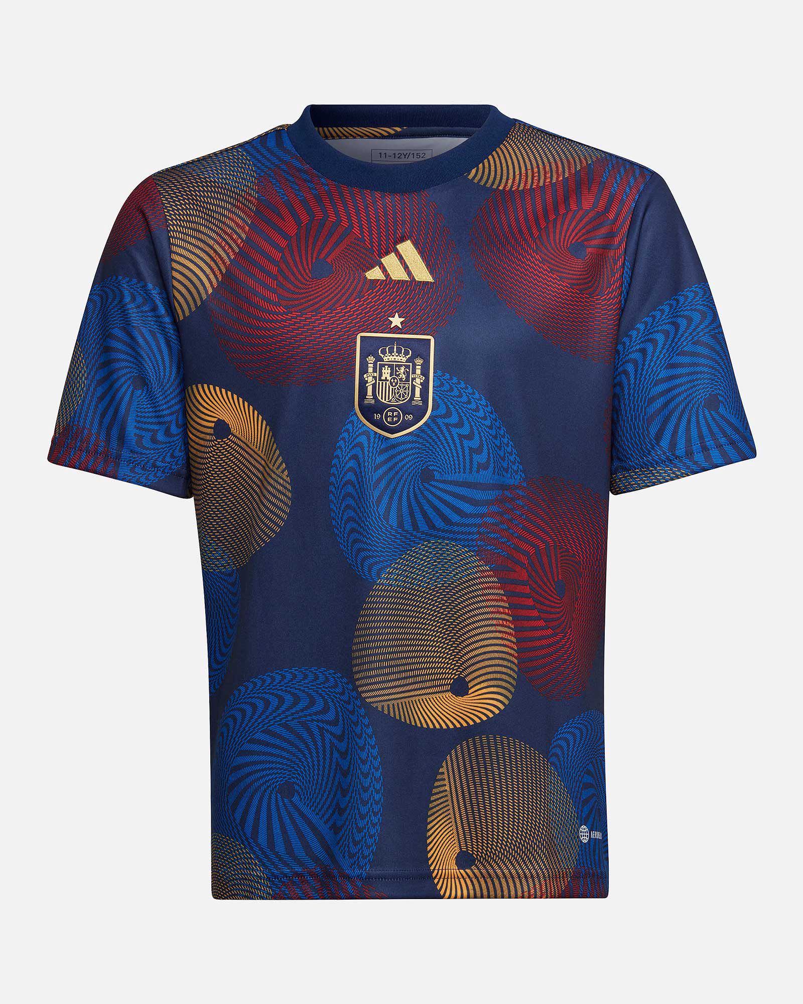 Camiseta España 2022/2023 Prematch - Fútbol Factory