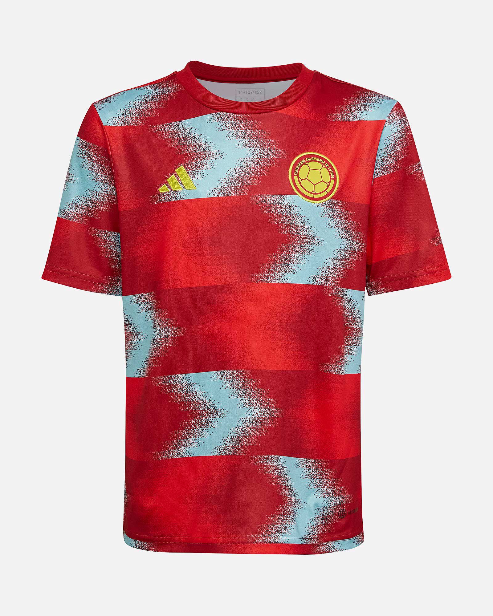 Camiseta Colombia 2022/2023 Prematch - Fútbol Factory