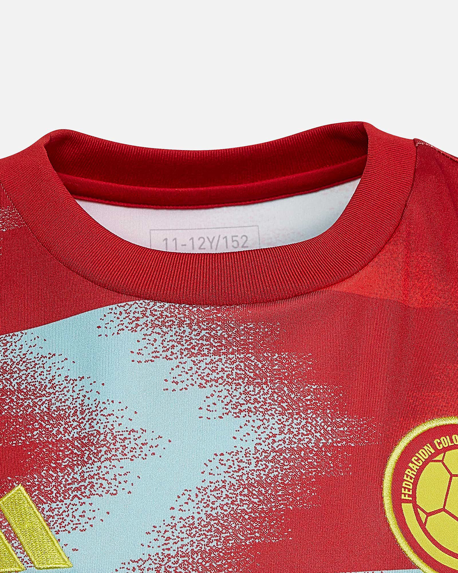 Camiseta Colombia 2022/2023 Prematch - Fútbol Factory