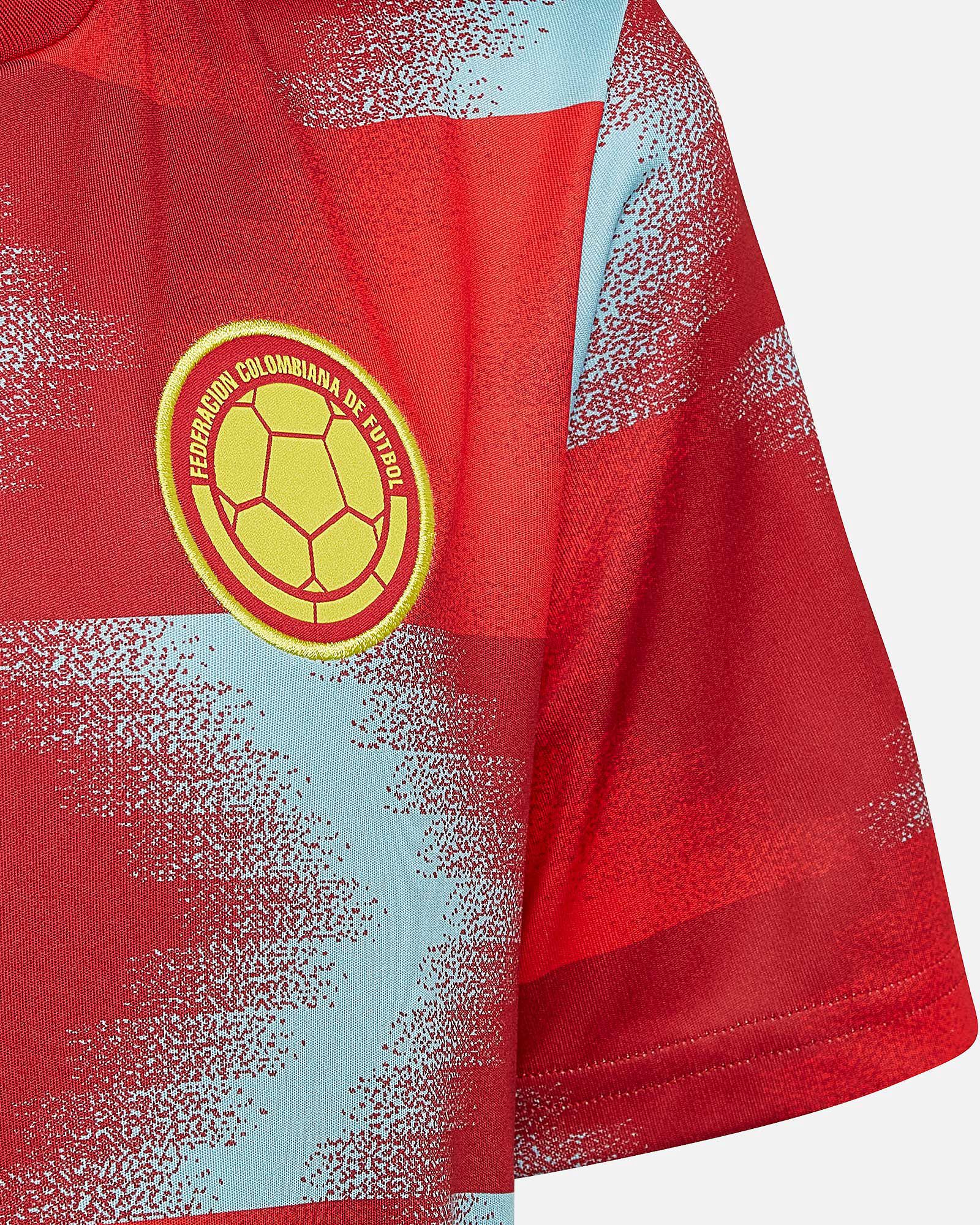 Camiseta Colombia 2022/2023 Prematch - Fútbol Factory