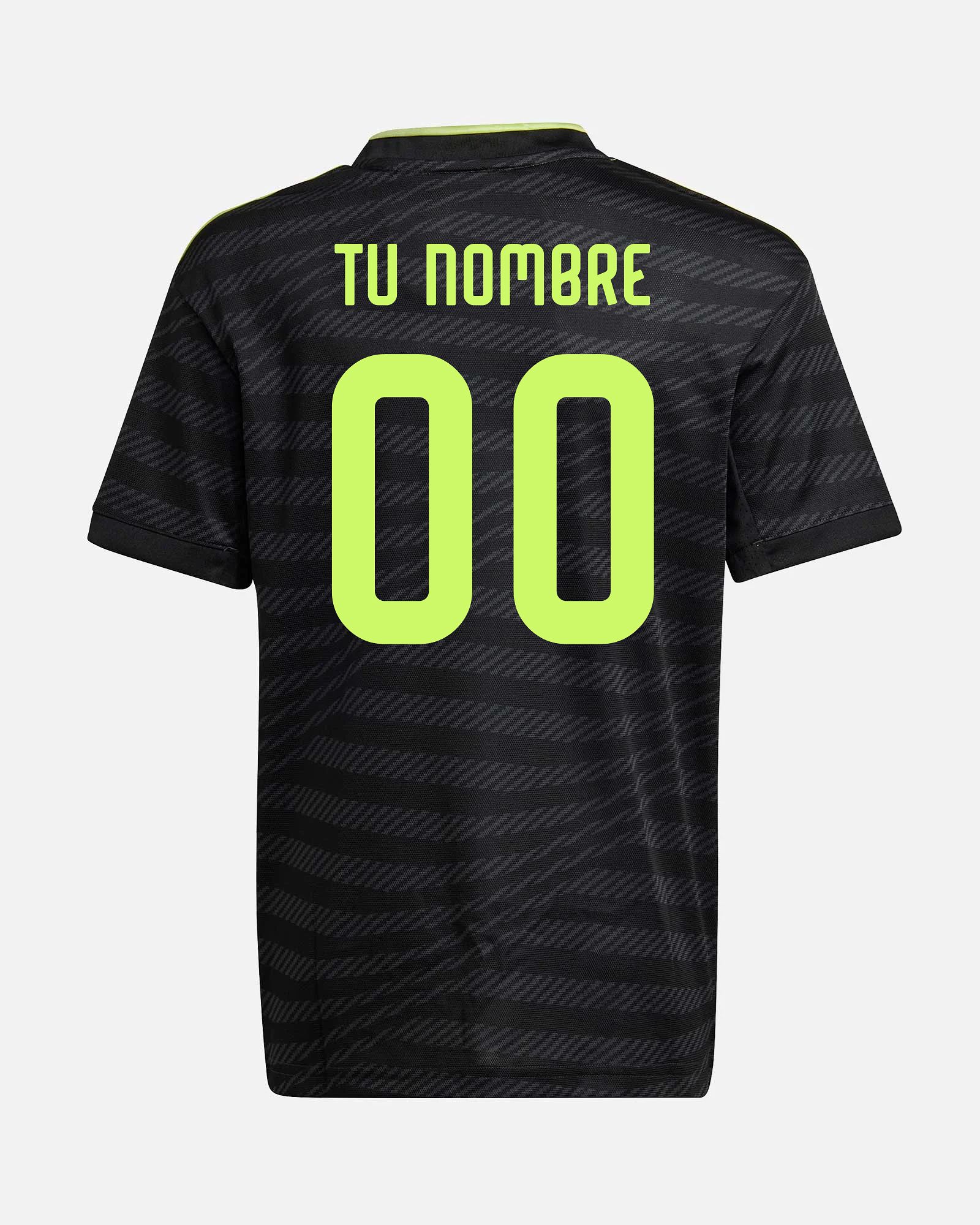 Camiseta 3ª Real Madrid 2022/2023 Personalizado - Fútbol Factory