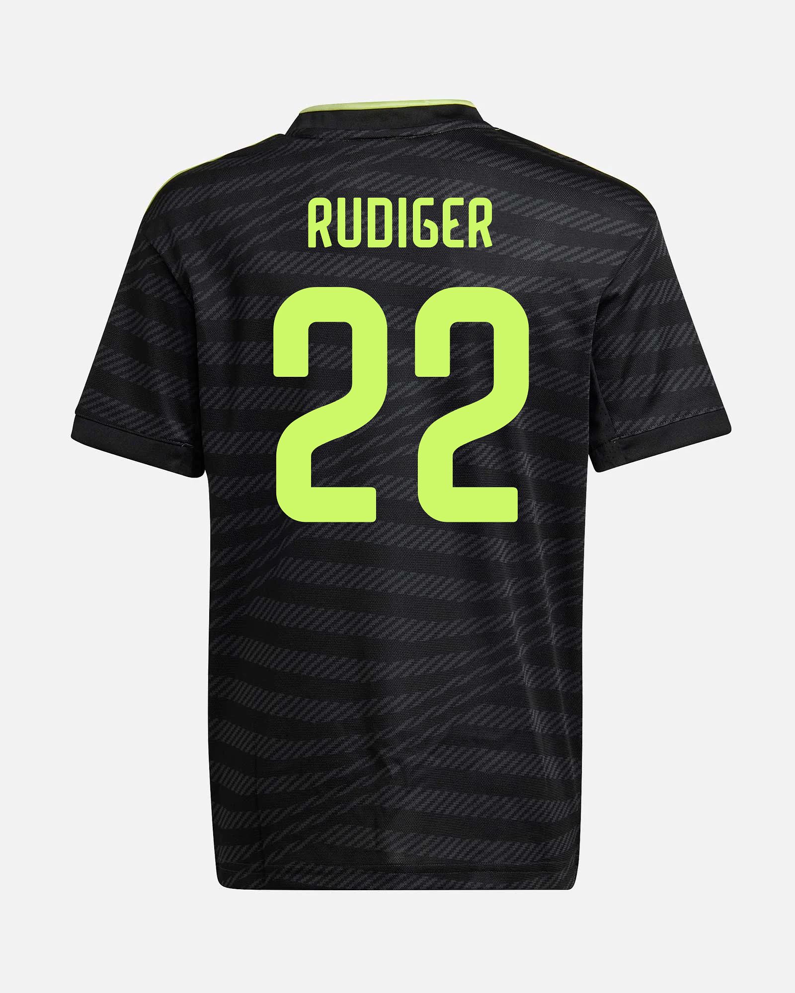 Camiseta 3ª Real Madrid 2022/2023 Rüdiger - Fútbol Factory