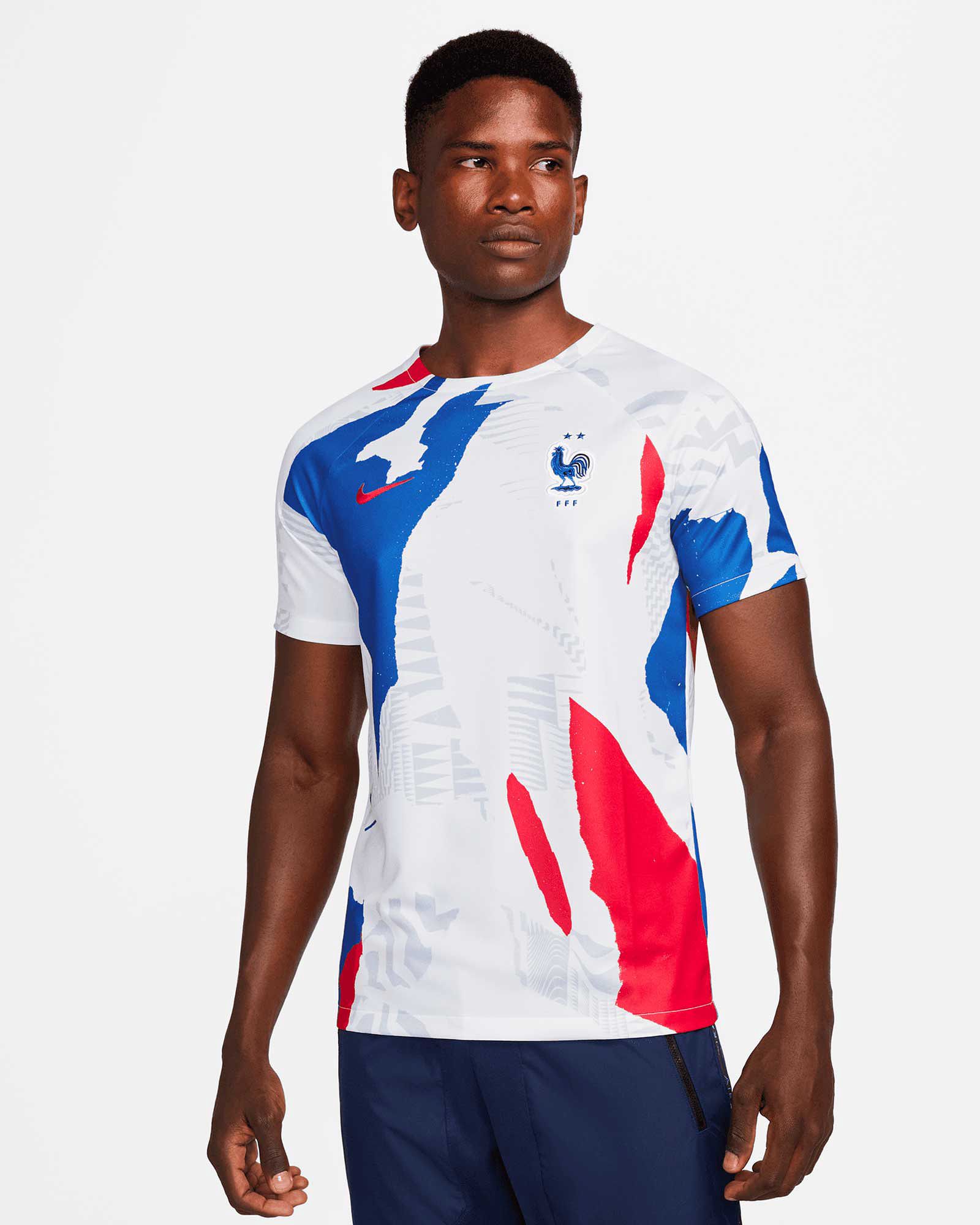 Camiseta Francia 2022/2023 Prematch - Fútbol Factory