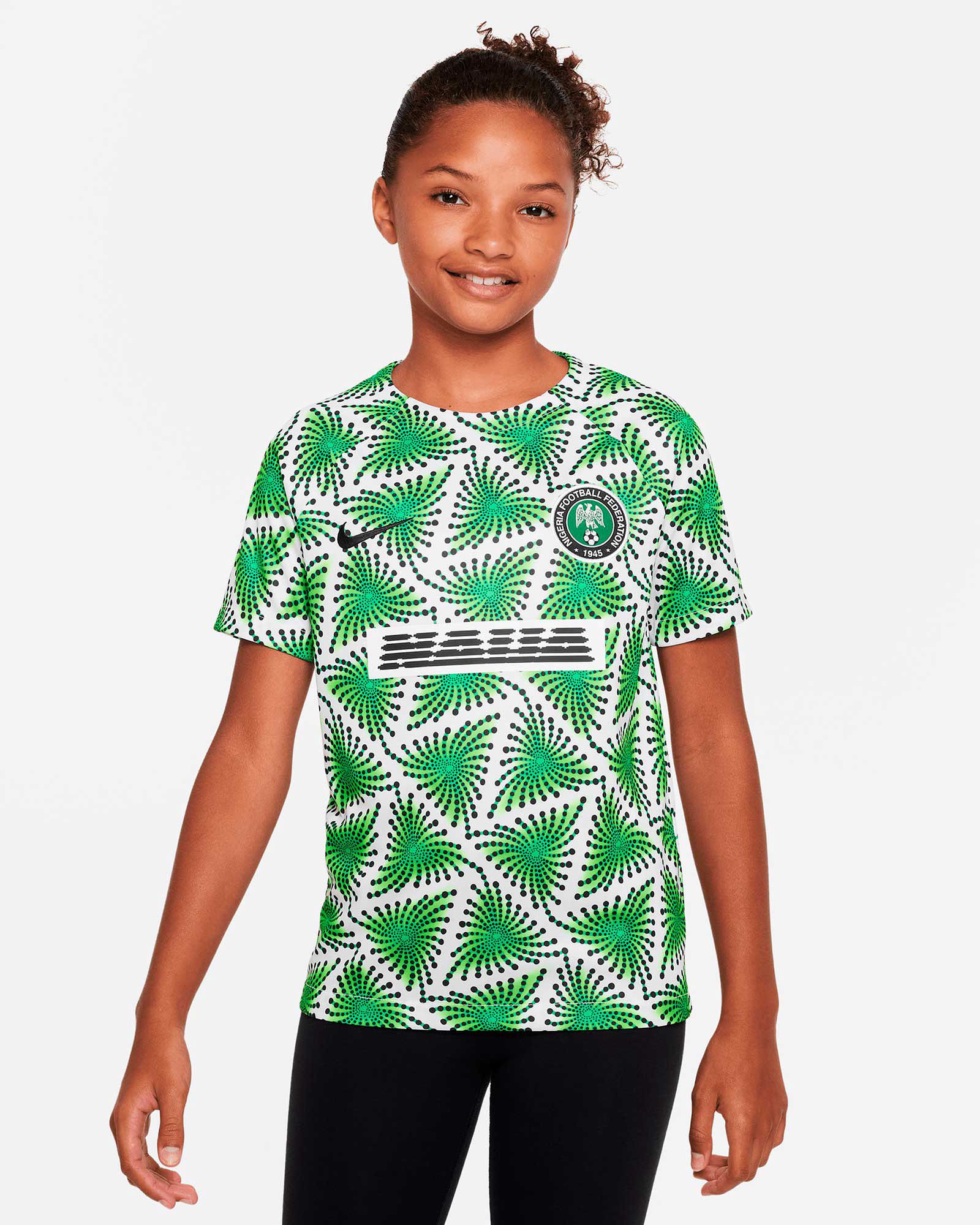 Camiseta Nigeria 2022/2023 Prematch - Fútbol Factory