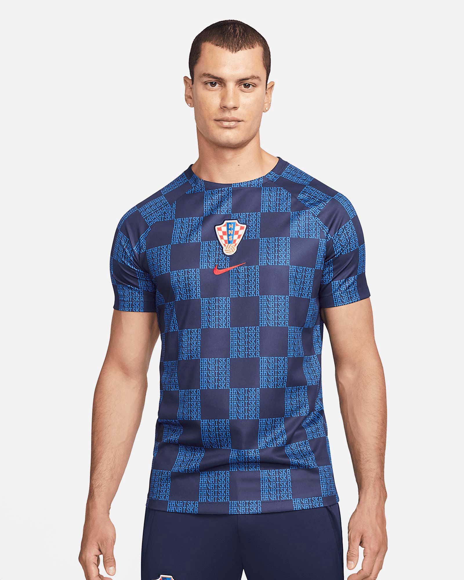 Camiseta Croacia 2022/2023 Prematch - Fútbol Factory