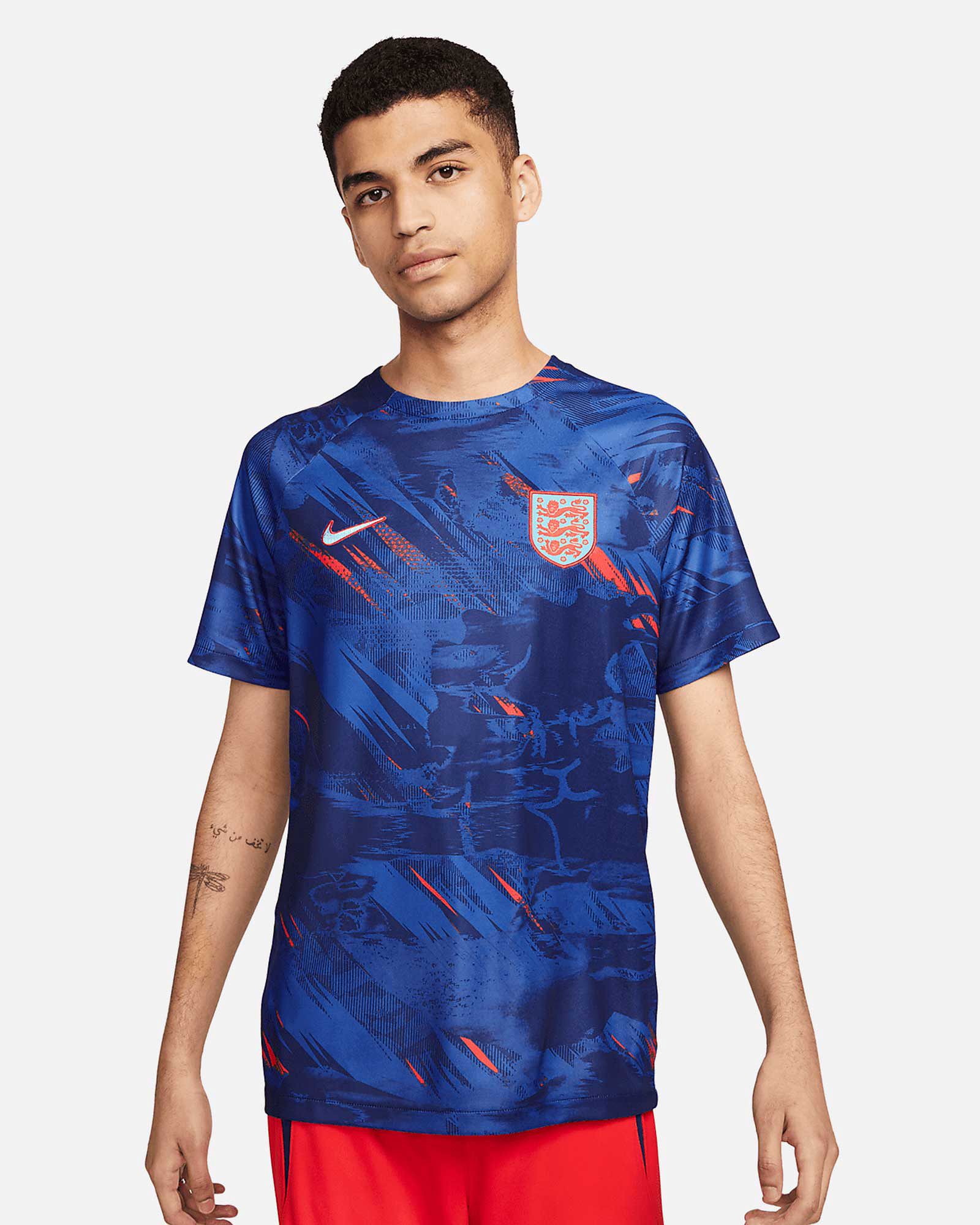 Camiseta Inglaterra 2022/2023 Prematch - Fútbol Factory