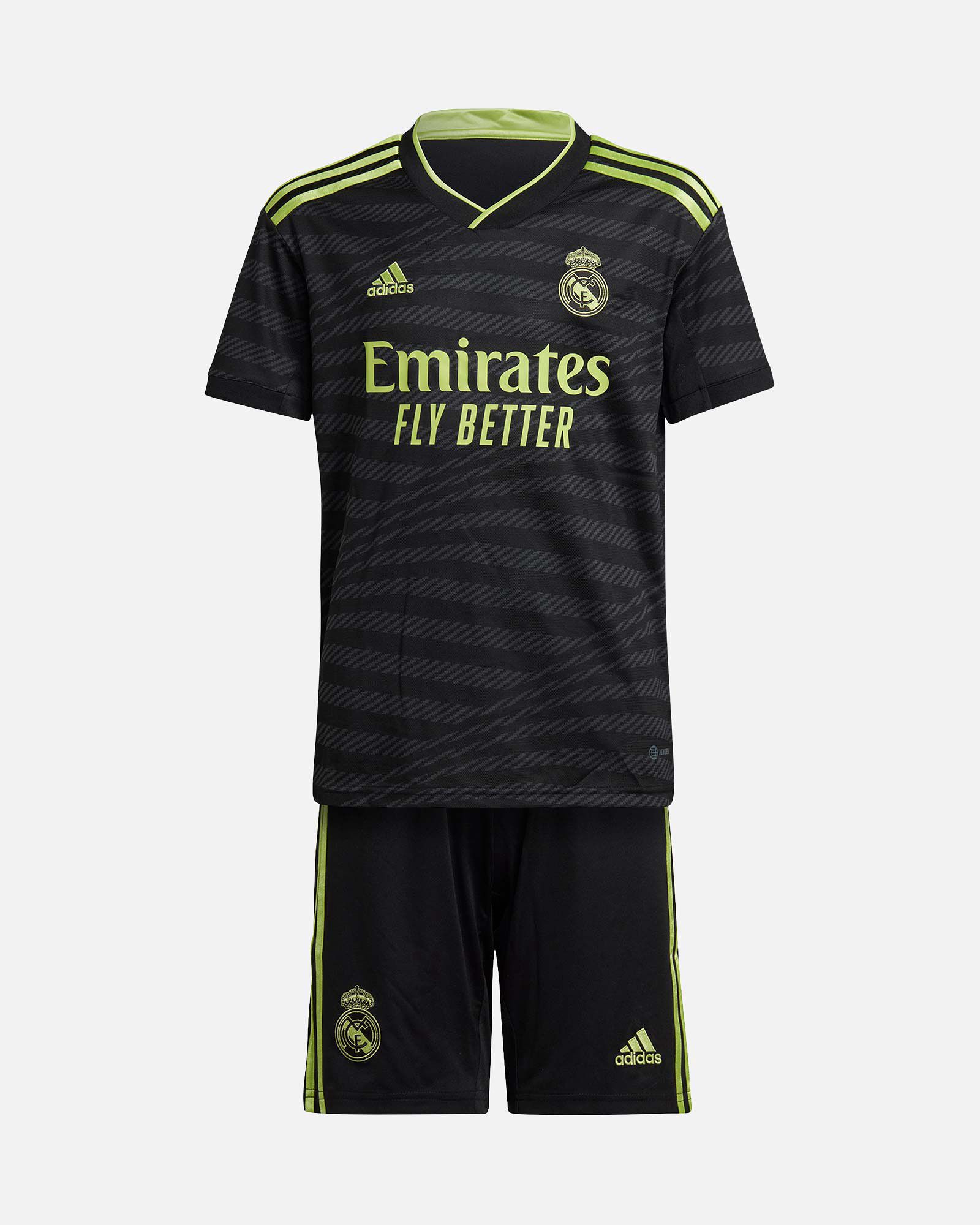 Conjunto 3ª Real Madrid 2022/2023 Conjunto 3ª Real Madrid 2022/2023 - Fútbol Factory
