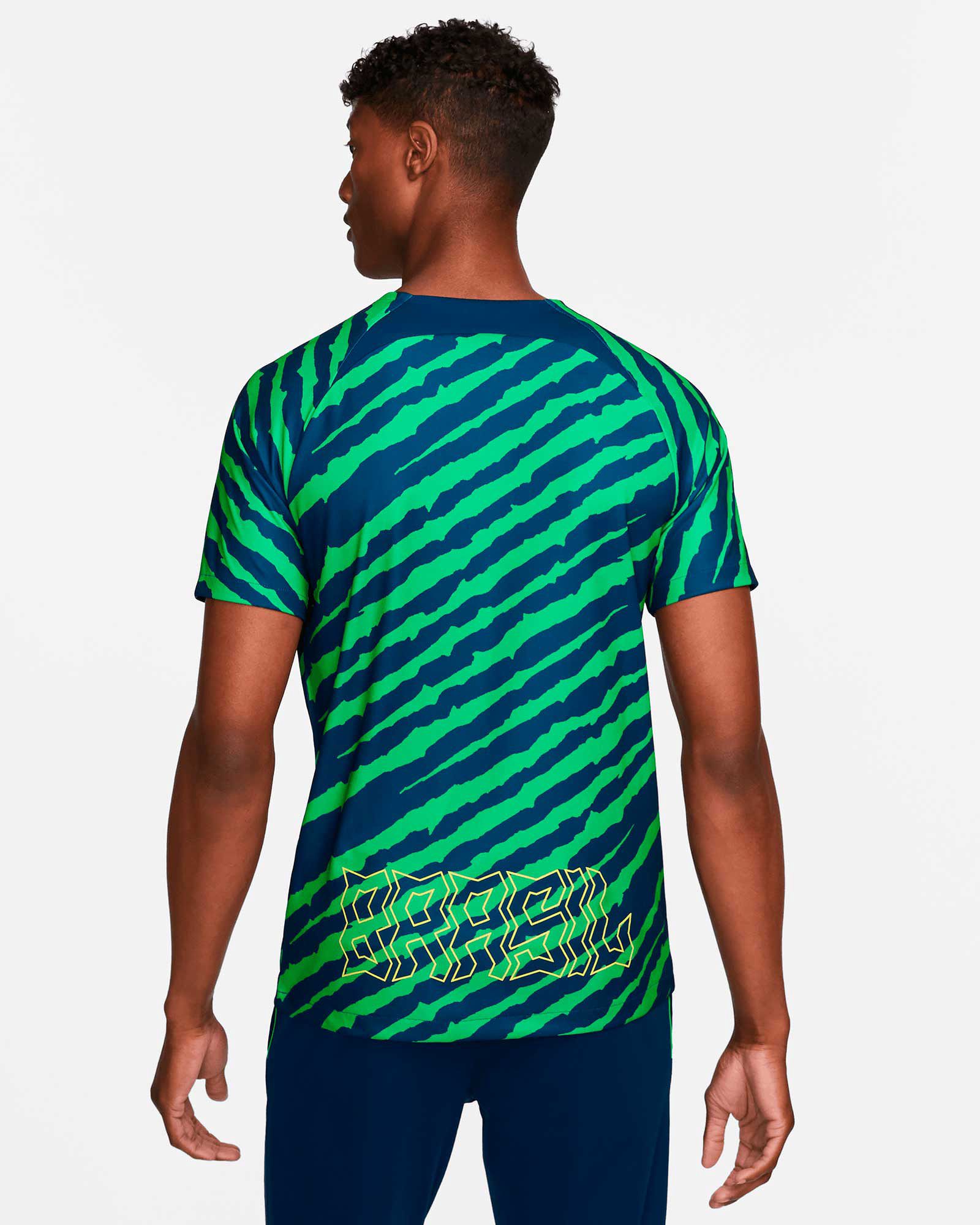 Camiseta Brasil 2022/2023 Prematch - Fútbol Factory