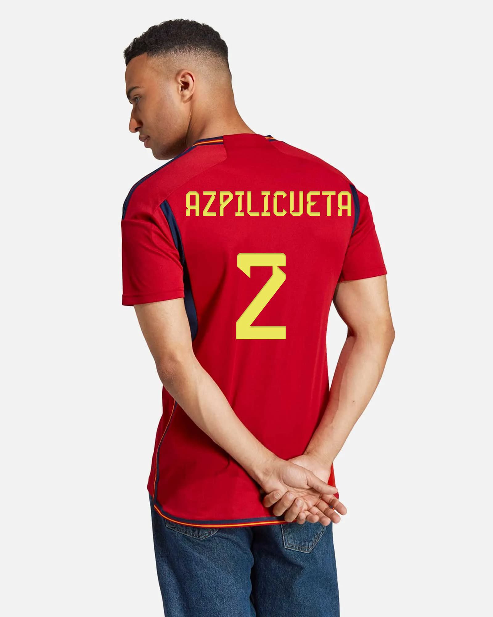 Camiseta 1ª España 2022/2023 Azpilicueta - Fútbol Factory