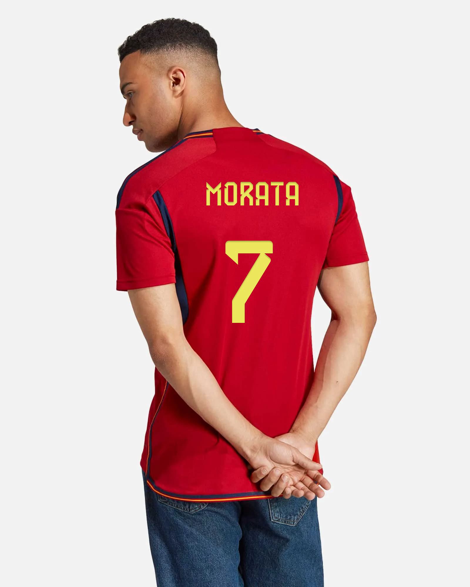 Camiseta 1ª España 2022/2023 Morata - Fútbol Factory