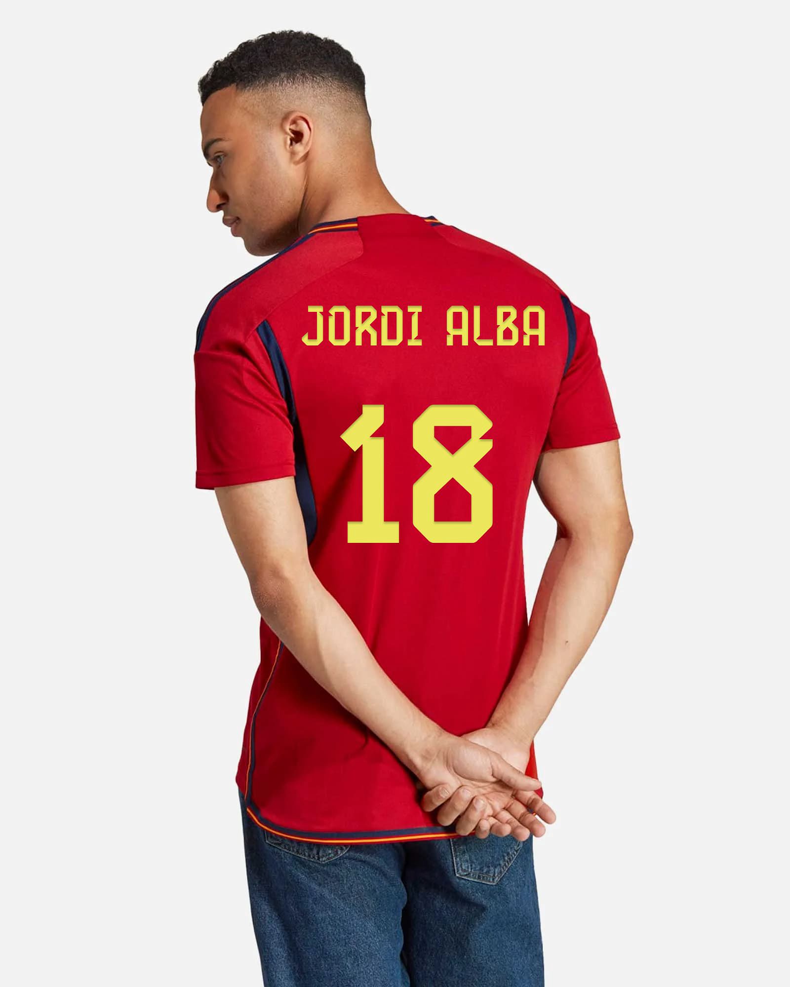 Camiseta 1ª España 2022/2023 Alba - Fútbol Factory