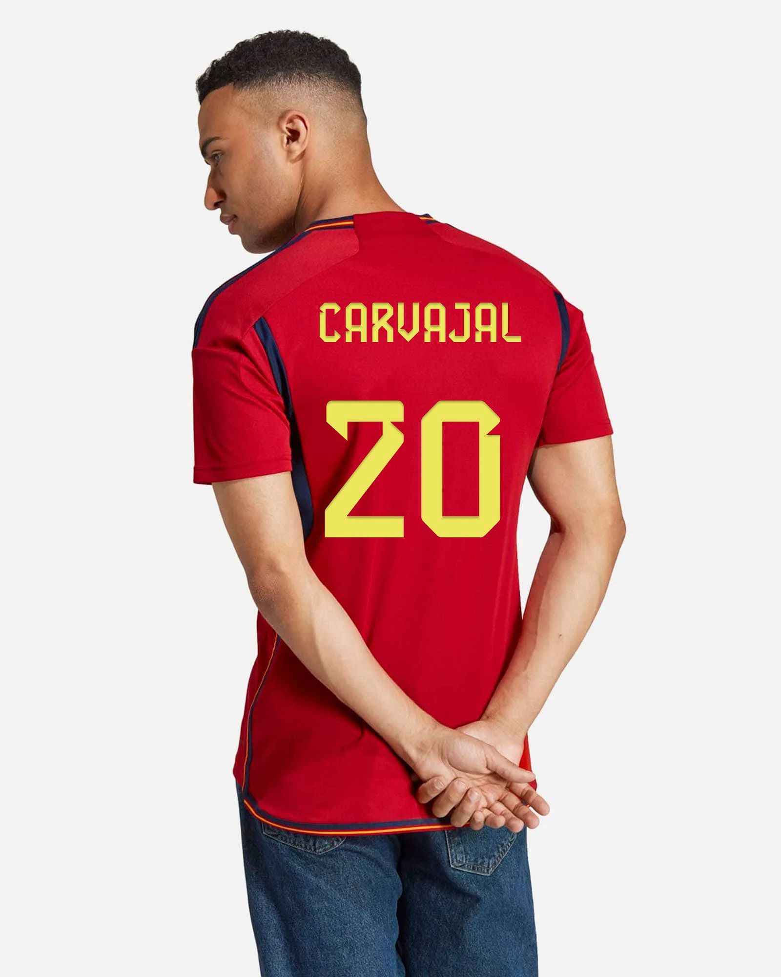 Camiseta 1ª España 2022/2023 Carvajal - Fútbol Factory