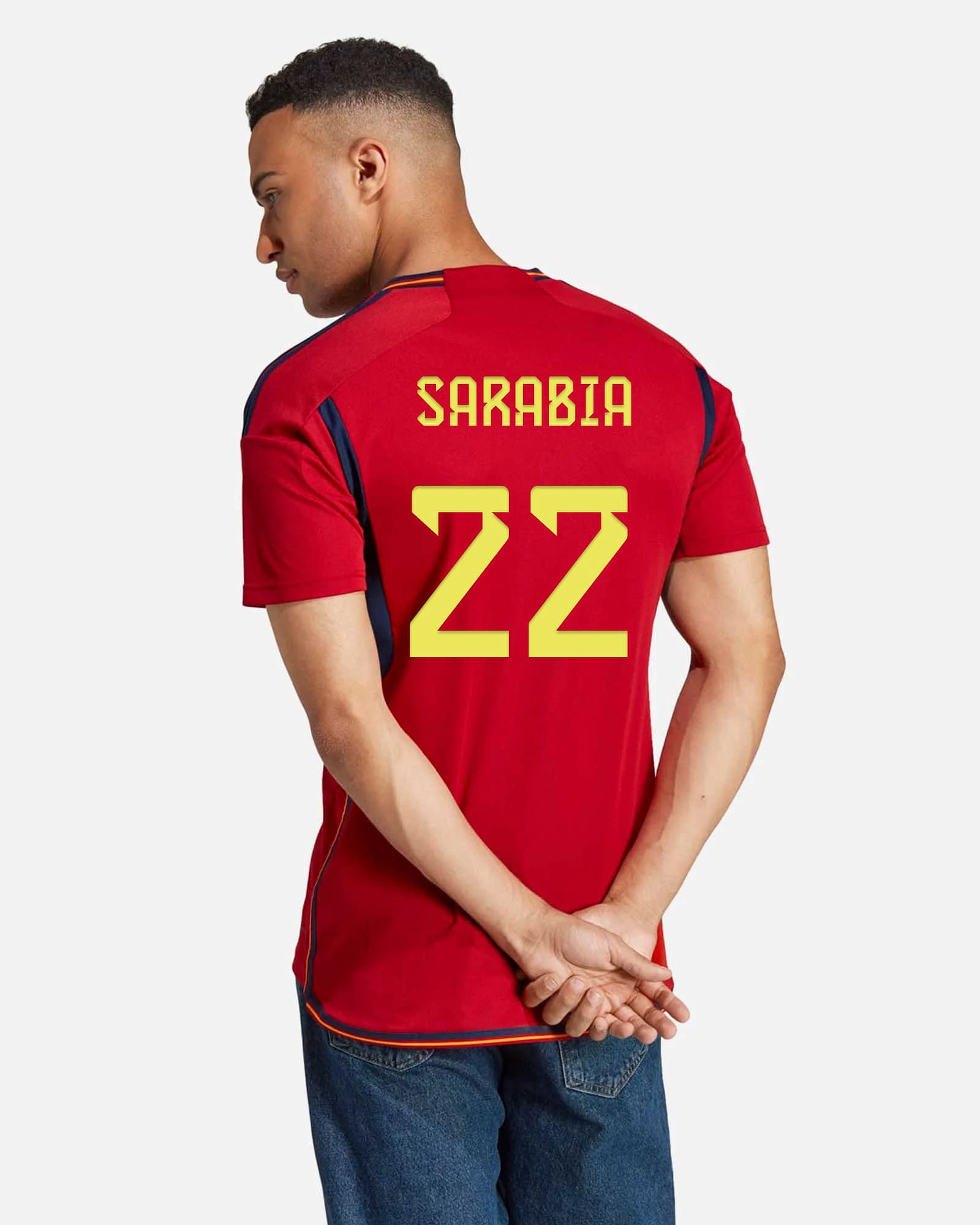 Camiseta 1ª España 2022/2023 Sarabia - Fútbol Factory