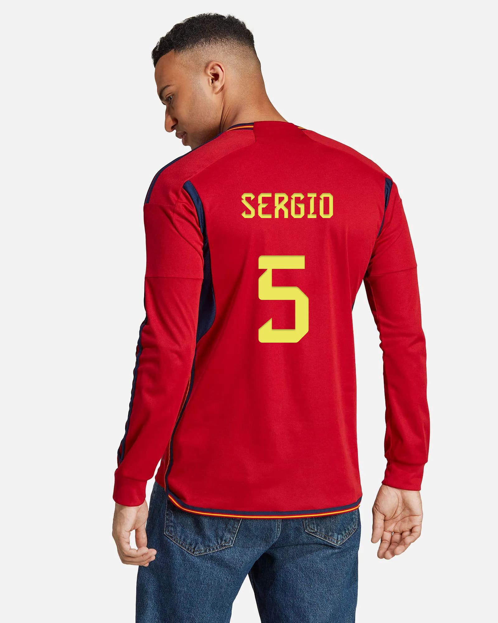 Camiseta 1ª España 2022/2023 LS Busquets - Fútbol Factory