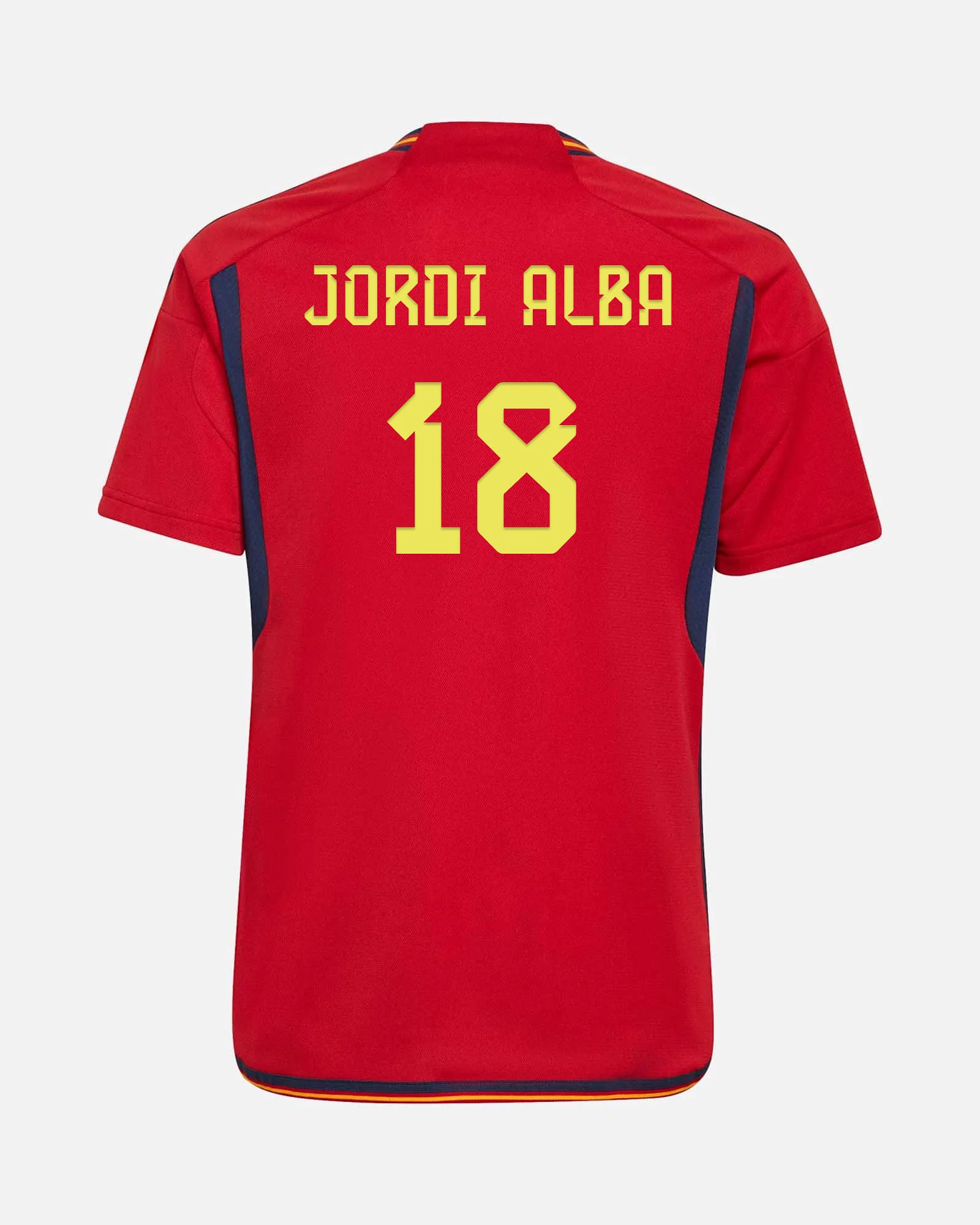 Camiseta 1ª España 2022/2023 Alba - Fútbol Factory