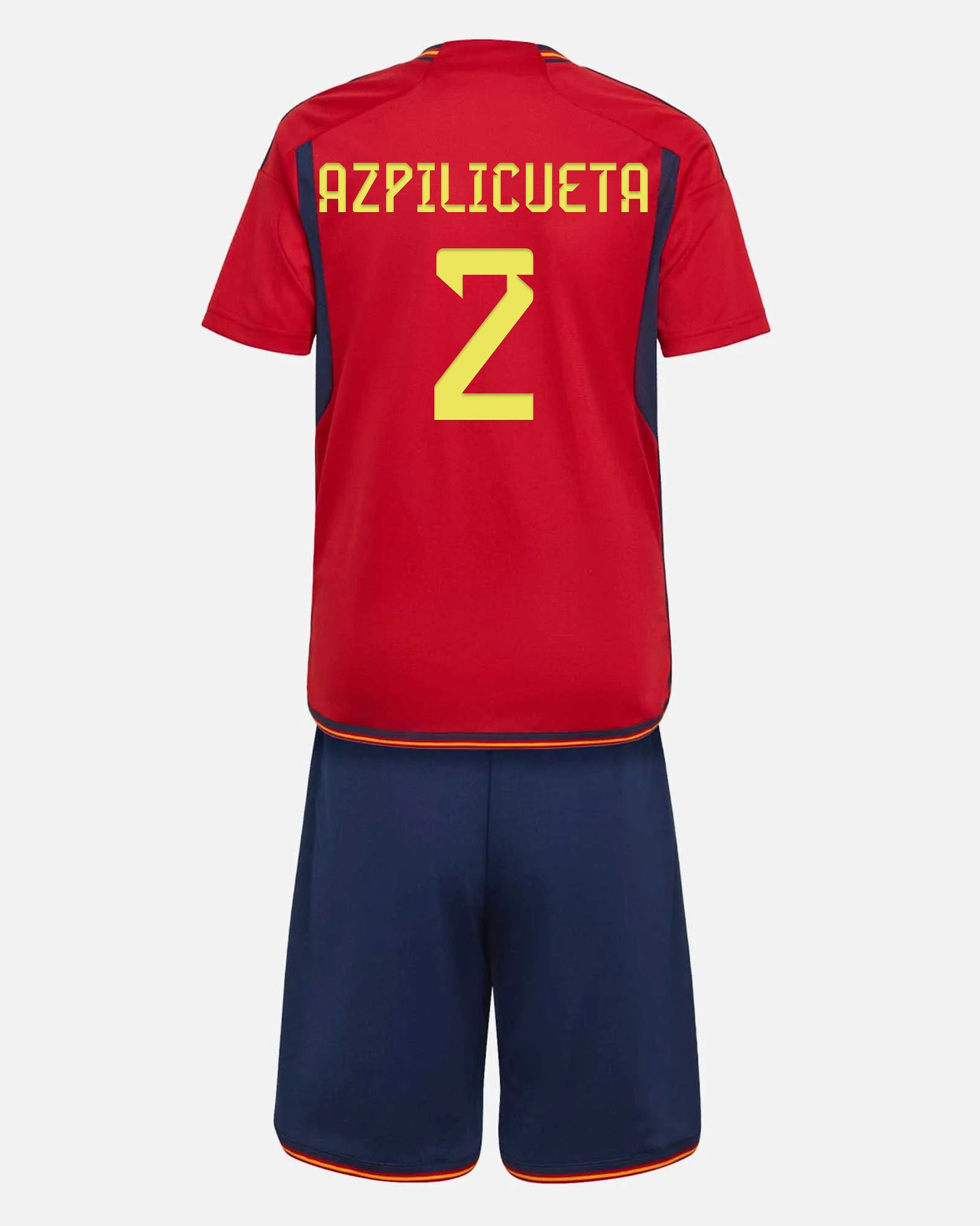 Conjunto 1ª España 2022/2023 Azpilicueta - Fútbol Factory