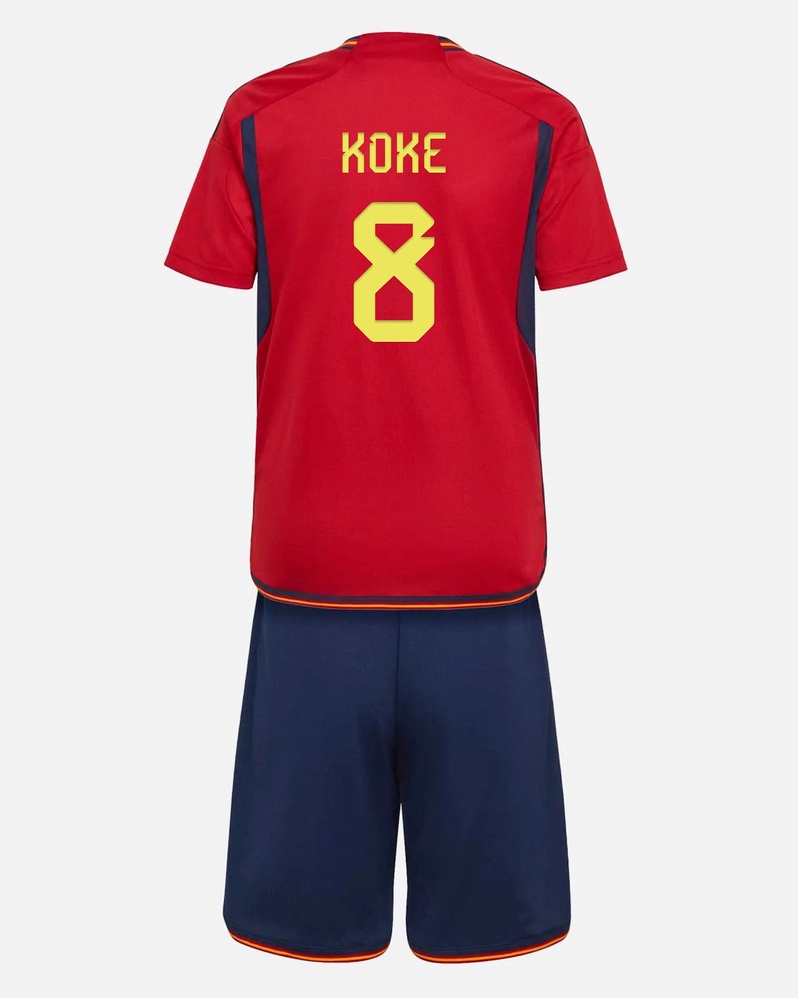 Conjunto 1ª España 2022/2023 Koke - Fútbol Factory