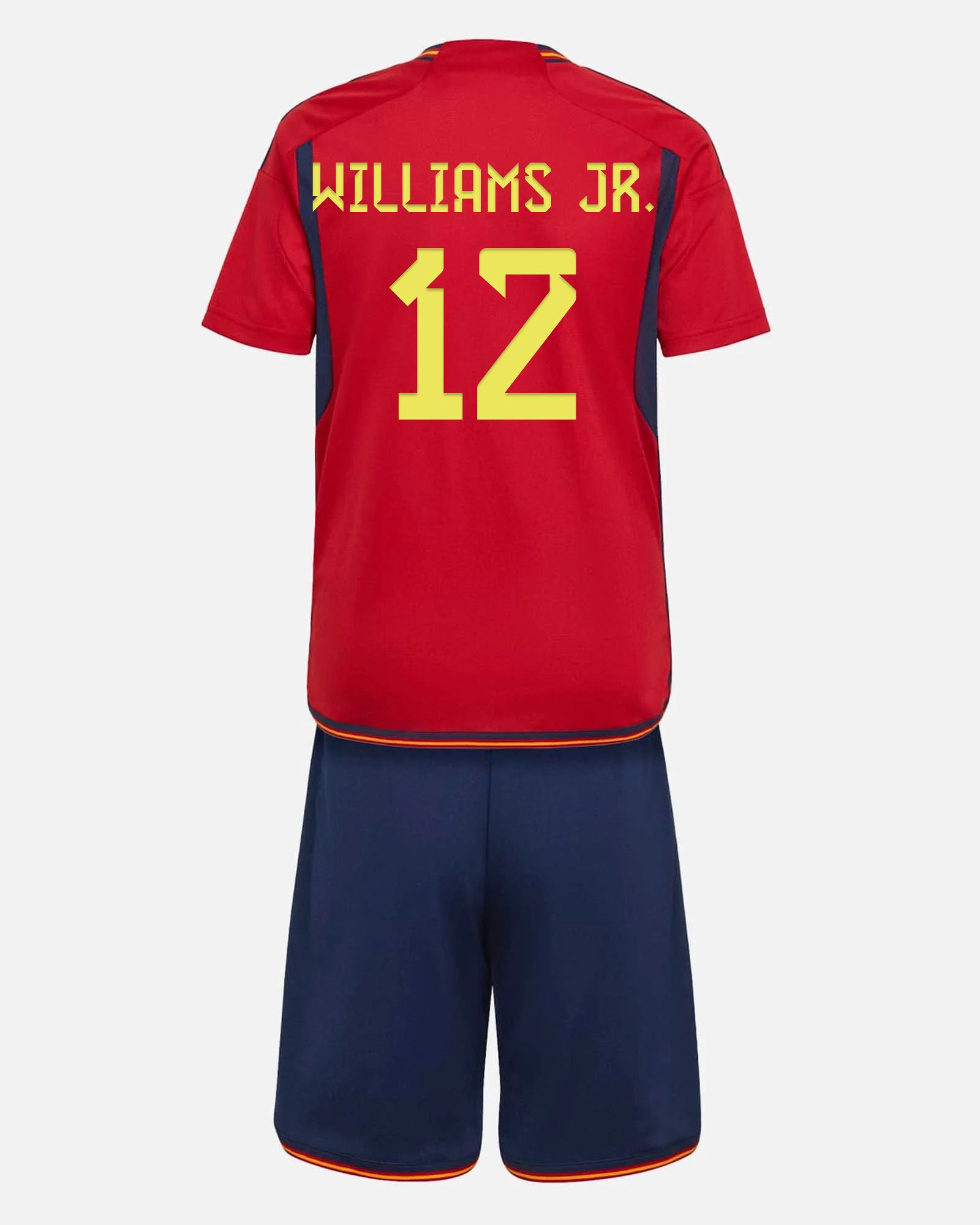 Conjunto 1ª España 2022/2023 Willians - Fútbol Factory