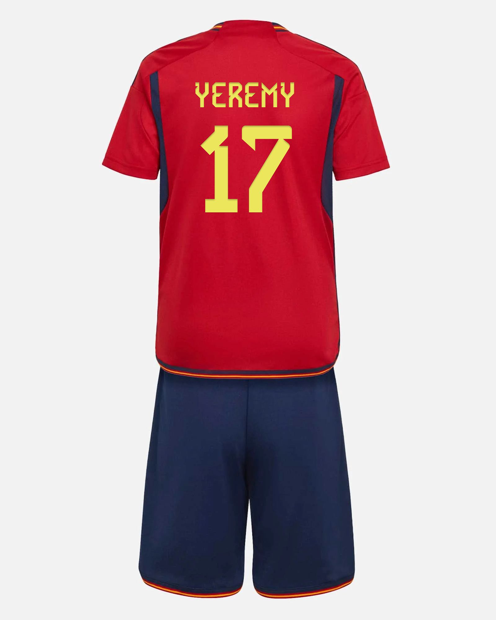 Conjunto 1ª España 2022/2023 Yeremy - Fútbol Factory