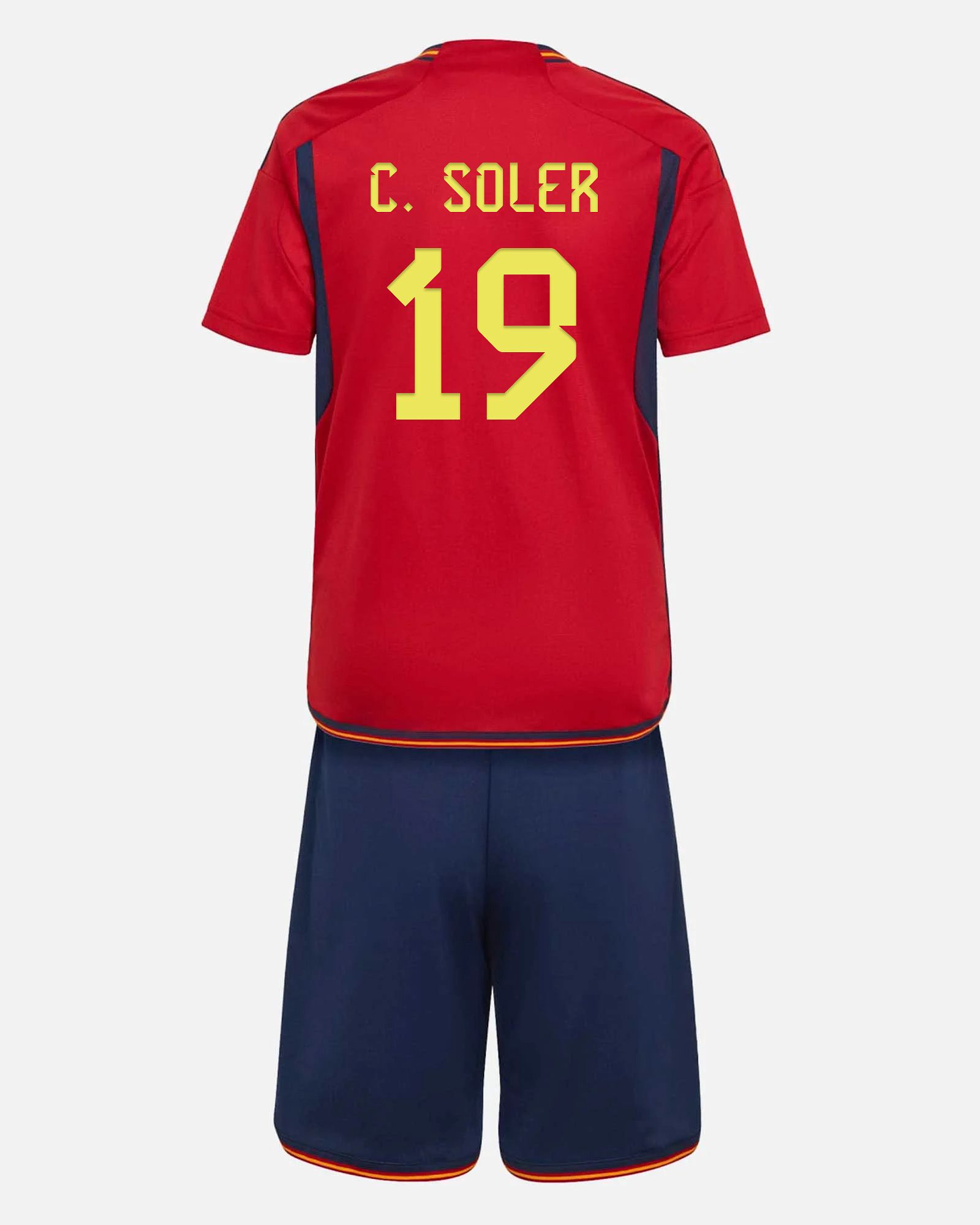 Conjunto 1ª España 2022/2023 C.Soler - Fútbol Factory