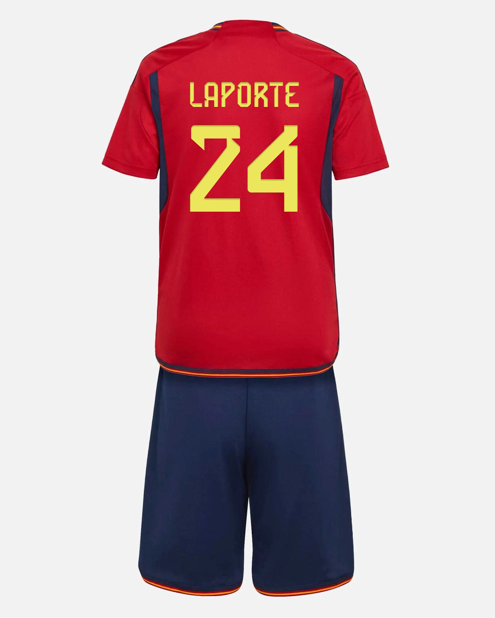 Conjunto 1ª España 2022/2023 Laporte - Fútbol Factory