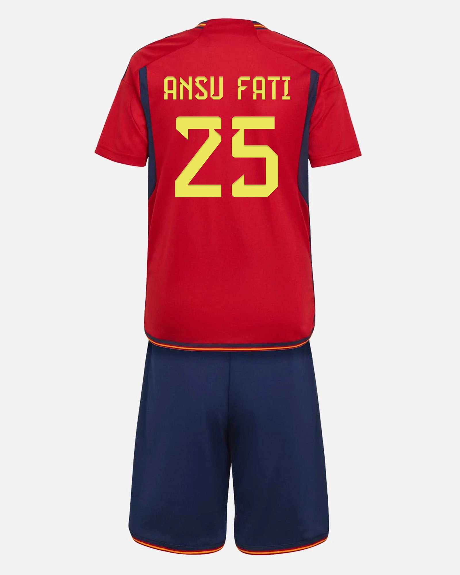 Conjunto 1ª España 2022/2023 Ansu Fati - Fútbol Factory