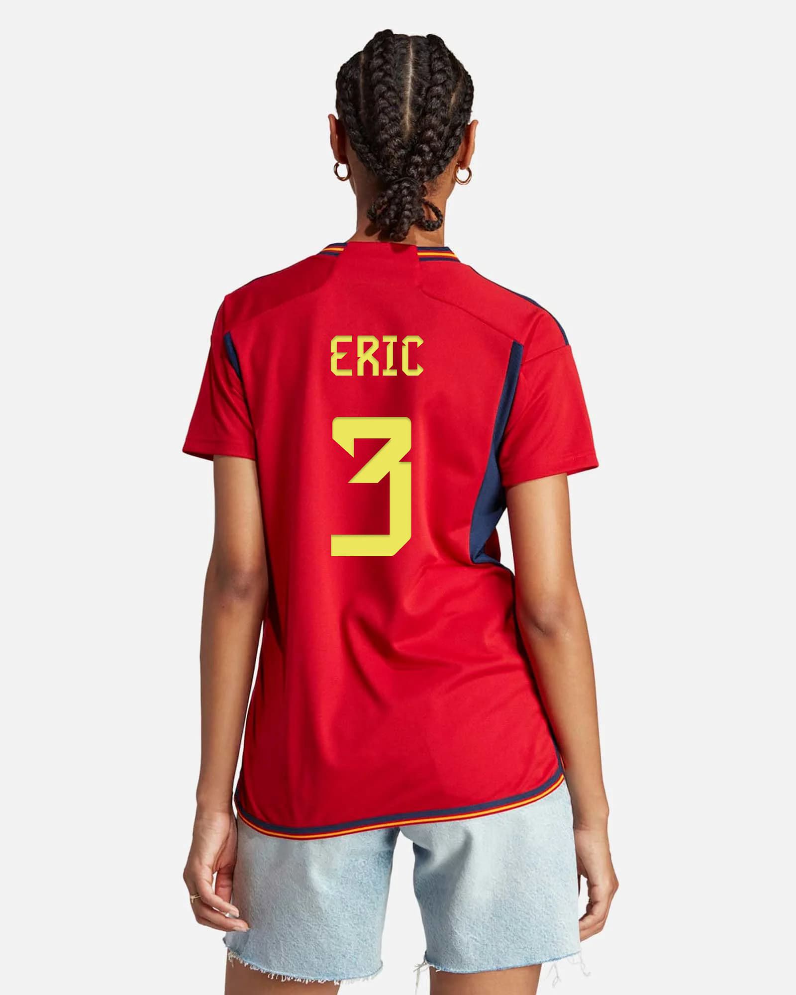 Camiseta 1ª España 2022/2023 Eric García - Fútbol Factory