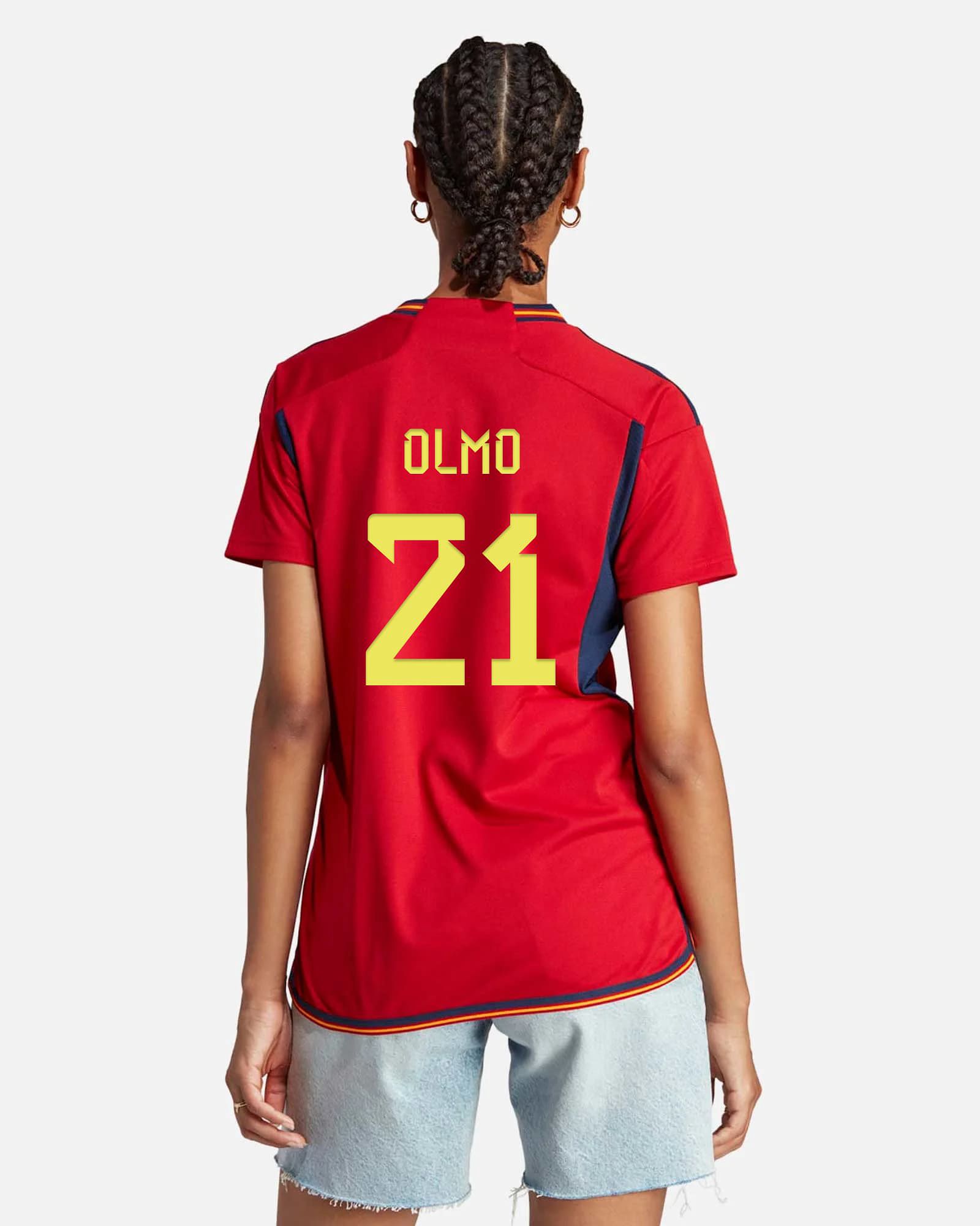 Camiseta 1ª España 2022/2023 Olmo - Fútbol Factory