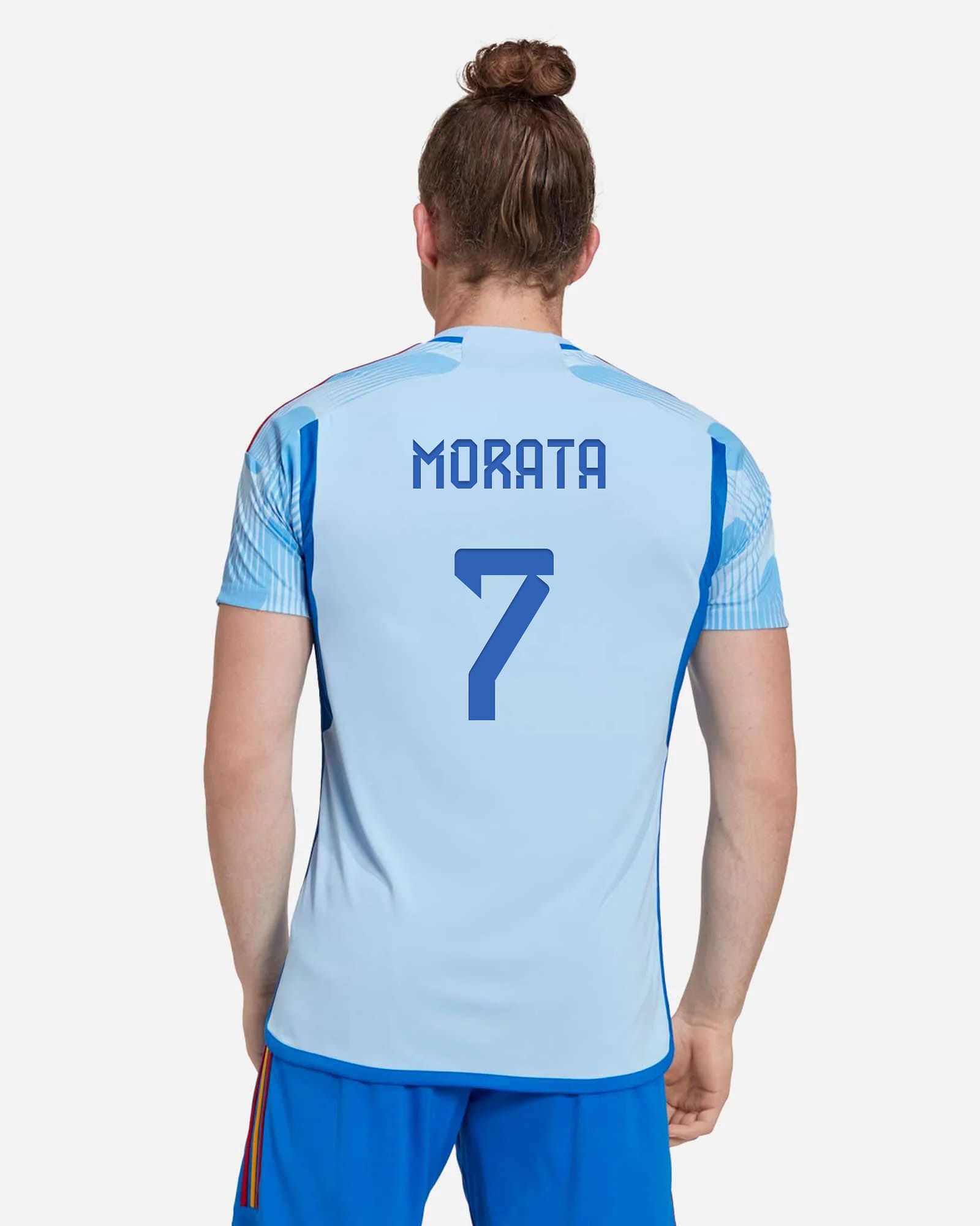 Camiseta 2ª España 2022/2023 Morata - Fútbol Factory