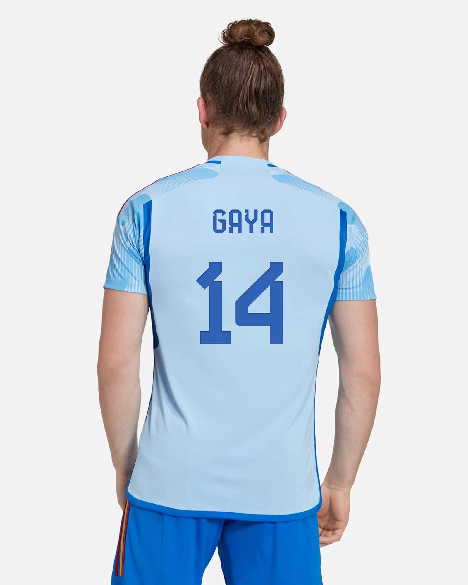 Camiseta 2ª España 2022/2023 Gayá - Fútbol Factory