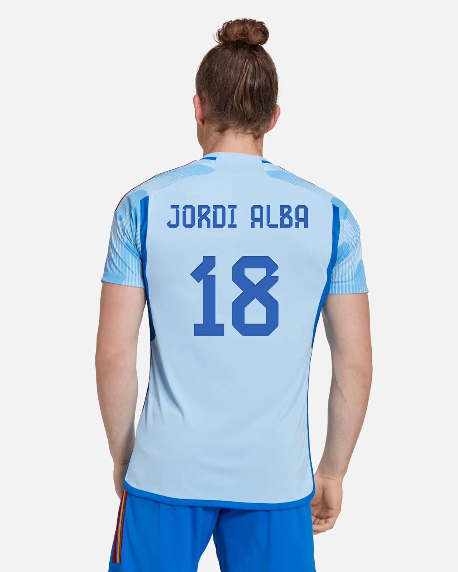 Camiseta 2ª España 2022/2023 Alba - Fútbol Factory