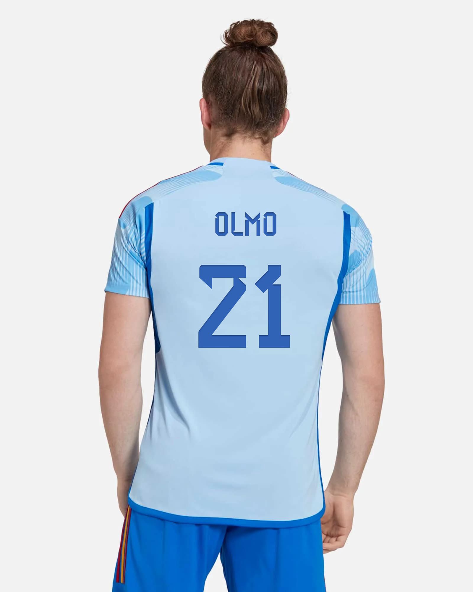 Camiseta 2ª España 2022/2023 Olmo - Fútbol Factory