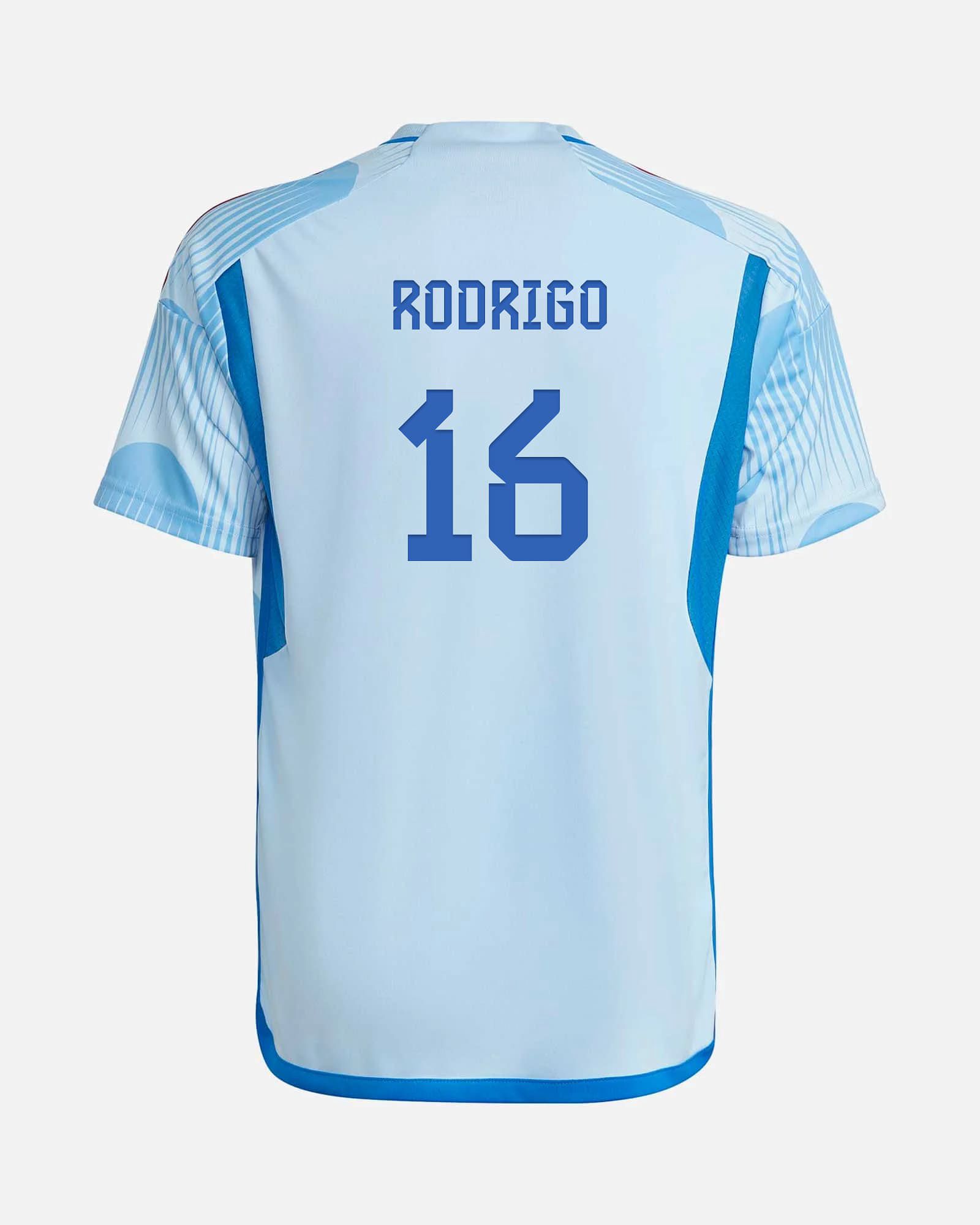 Camiseta 2ª España 2022/2023 Rodrigo - Fútbol Factory