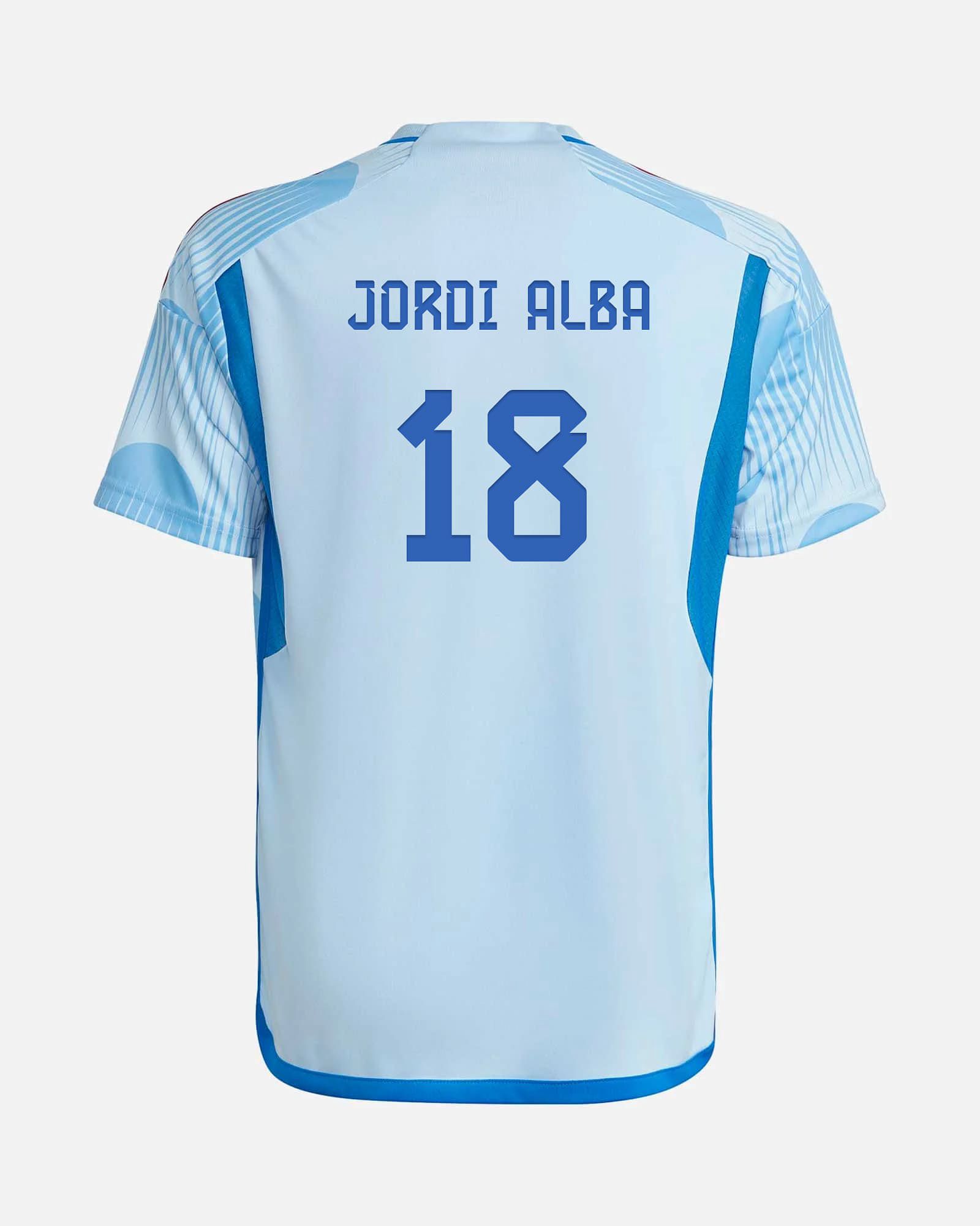 Camiseta 2ª España 2022/2023 Alba - Fútbol Factory