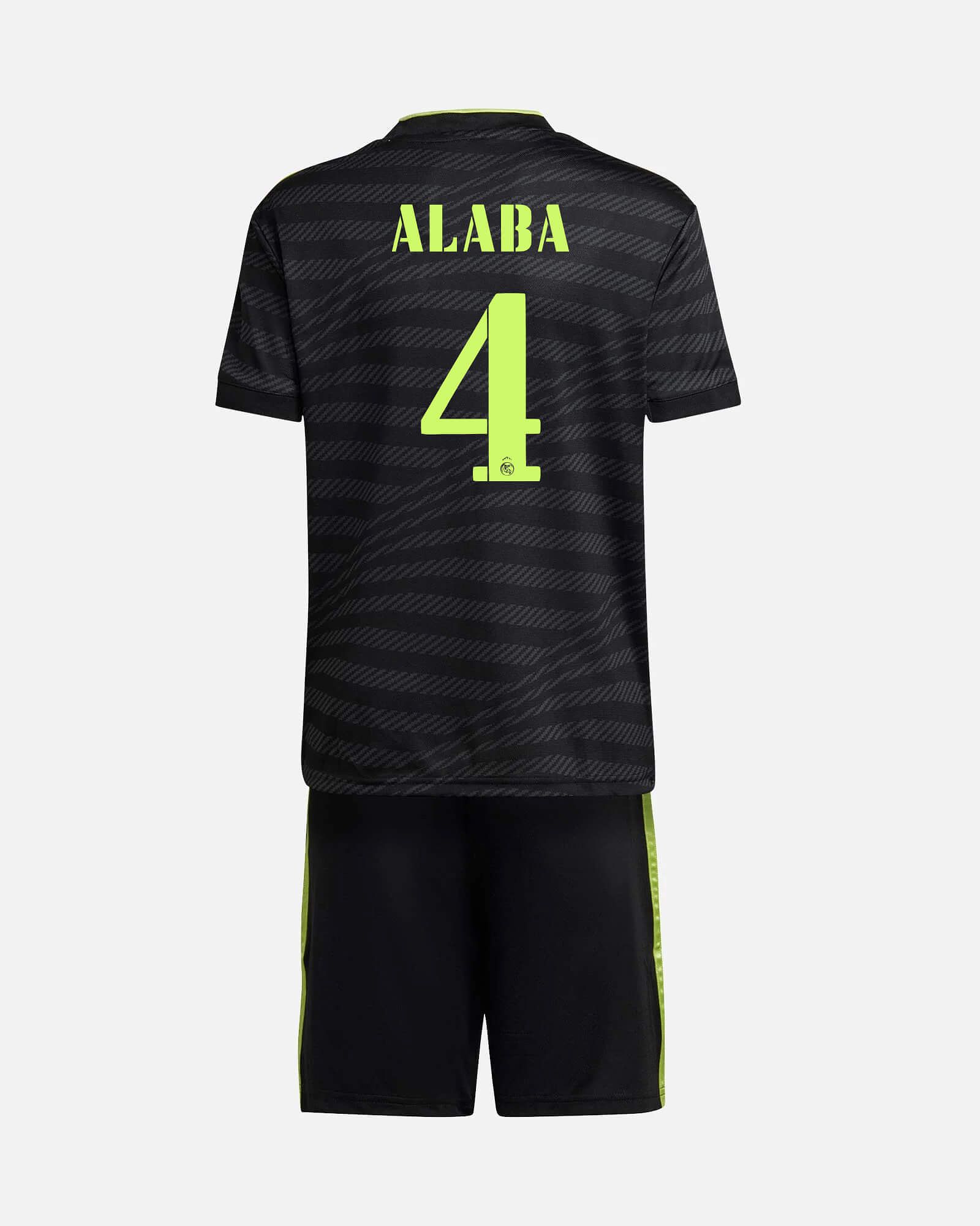 Conjunto 3ª Real Madrid 2022/2023 Alaba - Fútbol Factory